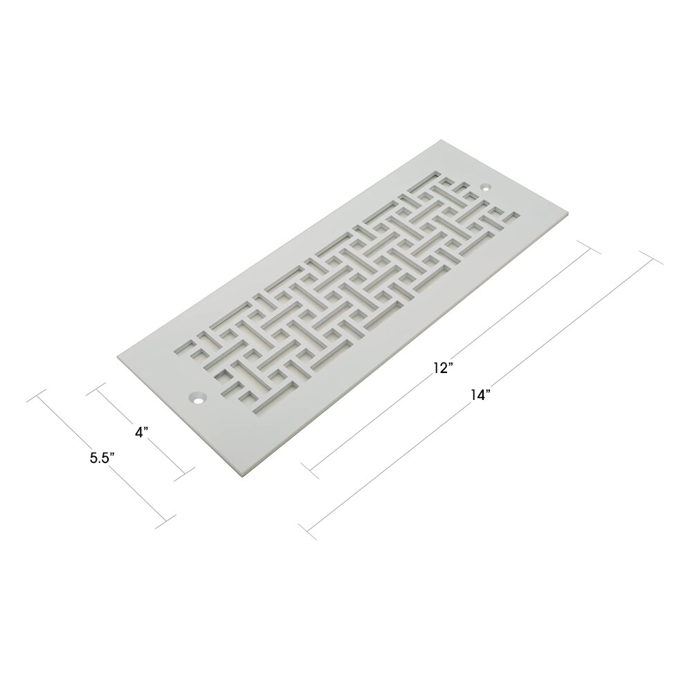 Frost King 8-in x 15-in Magnetic Mount Vent Cover in White in the
