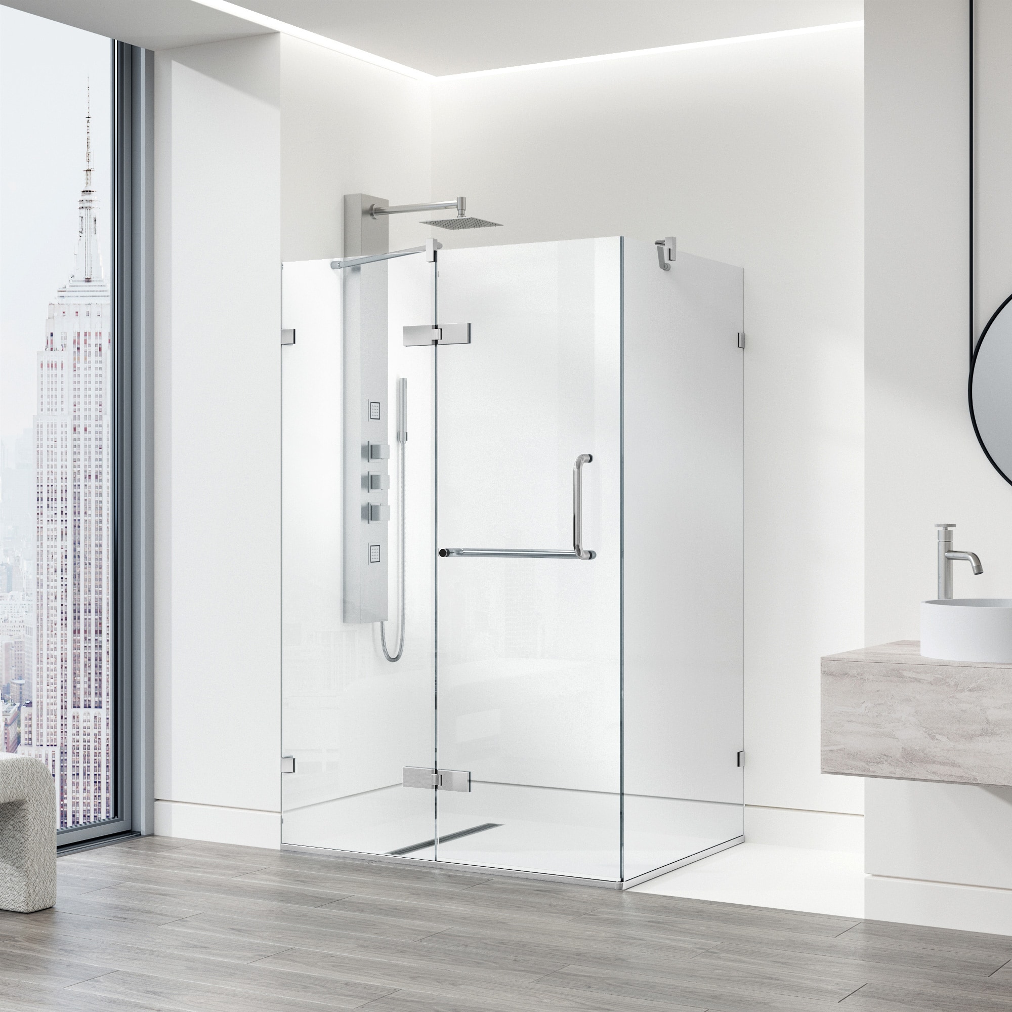 VIGO VG6011CHCL48 Shower-Doors - View #5