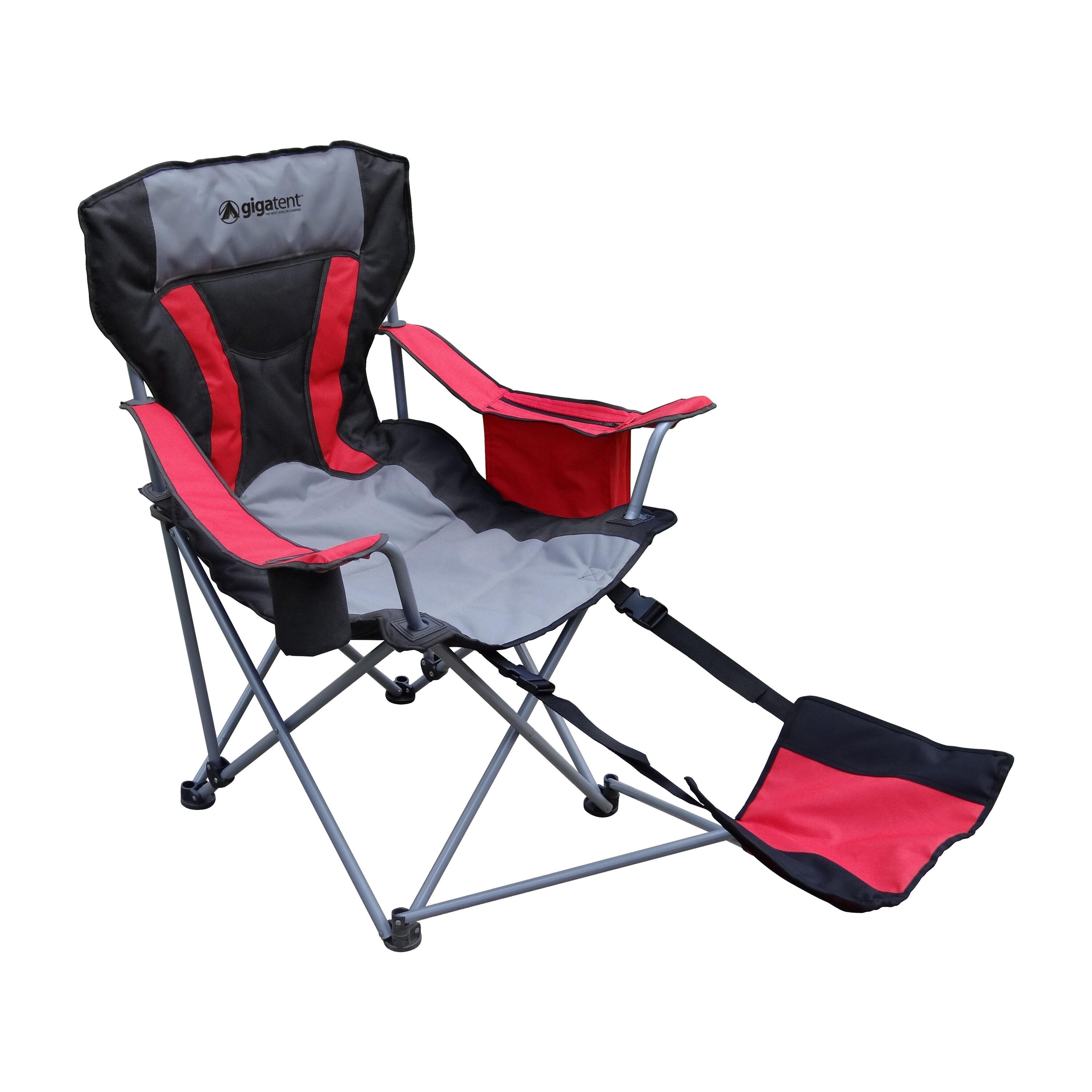 Quik Shade Polyester Navy Folding Camping Chair (Carrying Strap