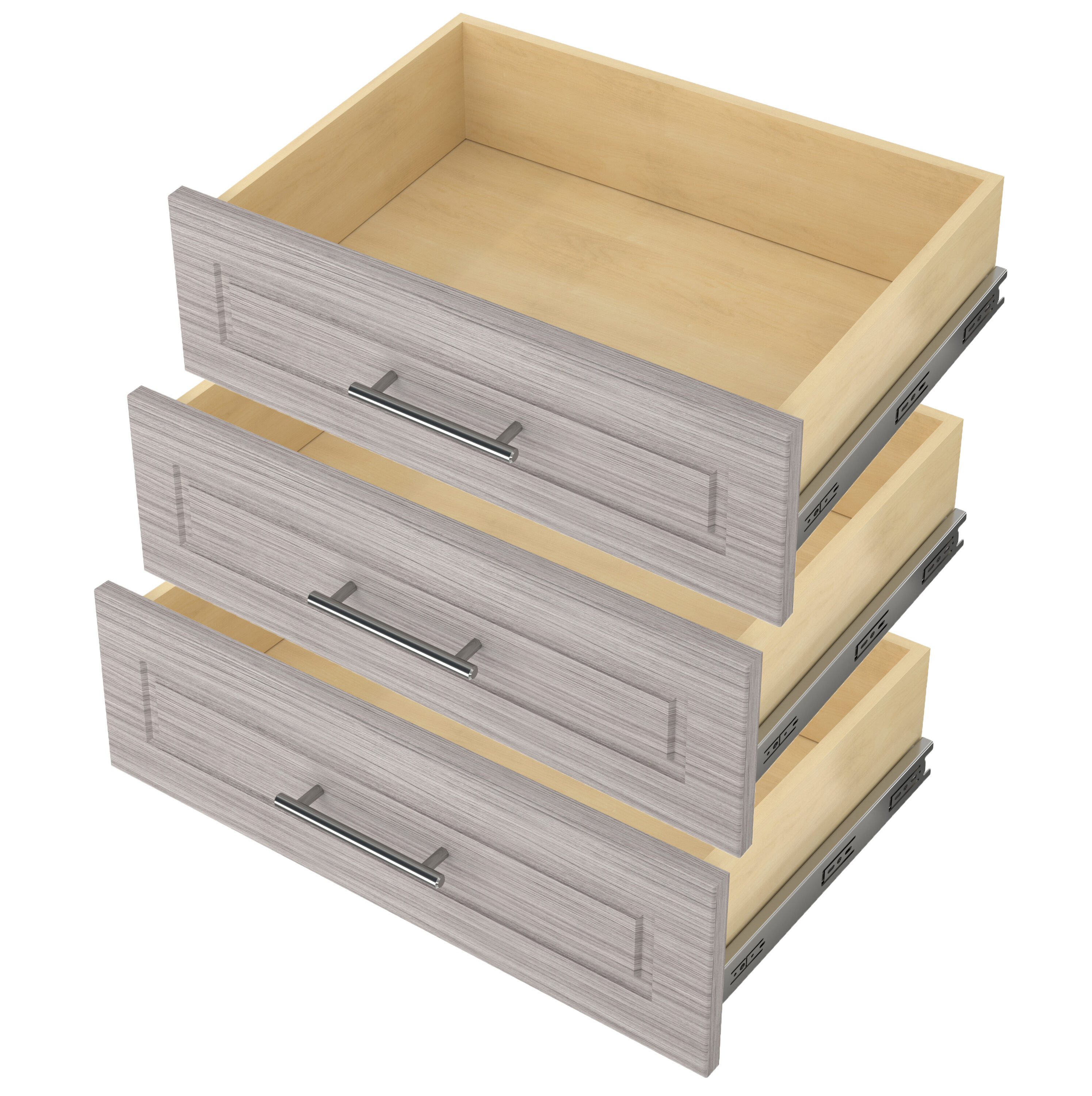 Drawer unit Gray Wood Closet Organizers at Lowes.com