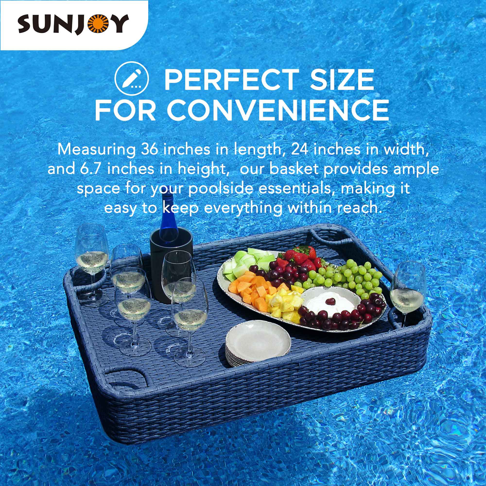 Sunjoy F403001001 Pool-Toys-Floats - View #3