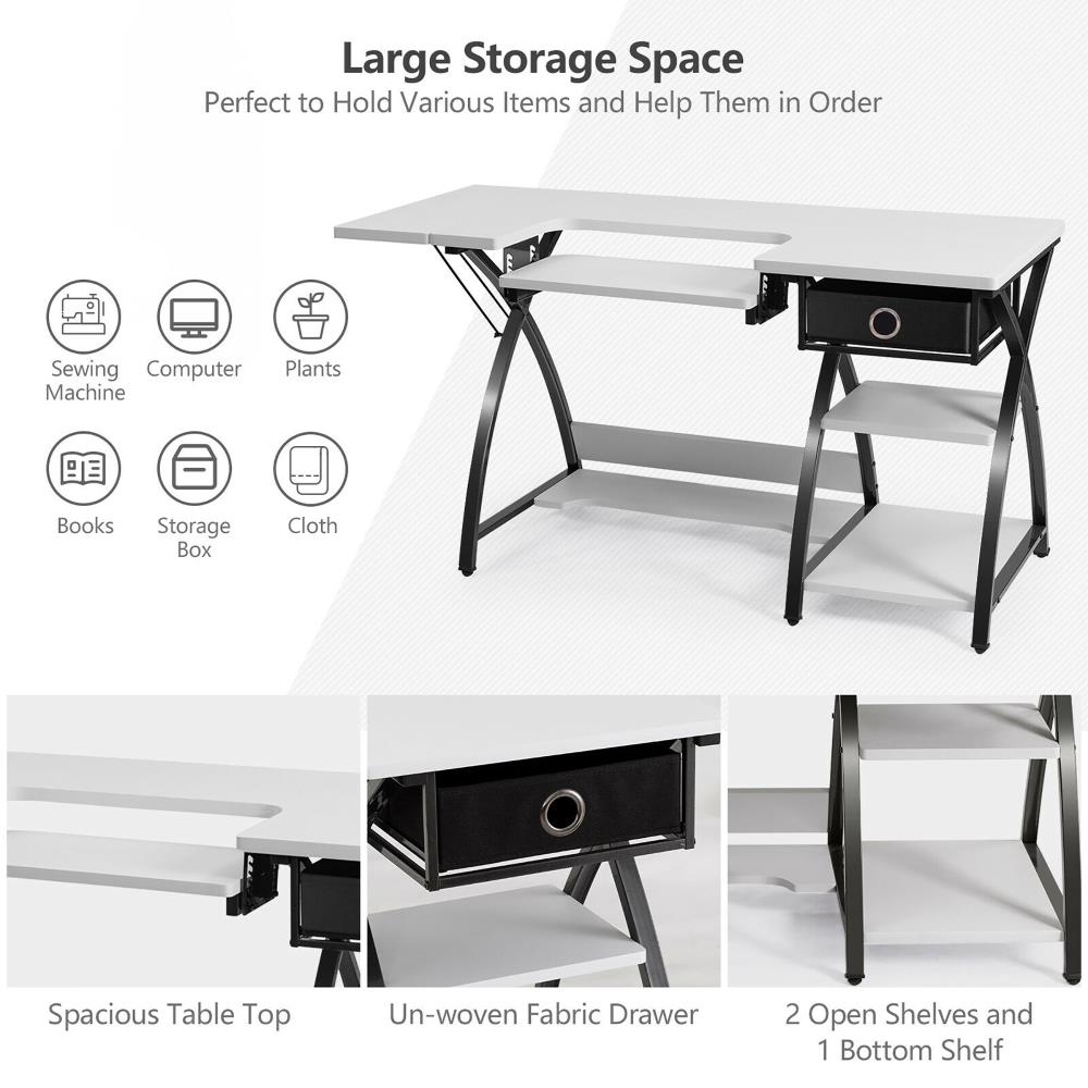 Costway HW56707 Folding-Tables - View #3