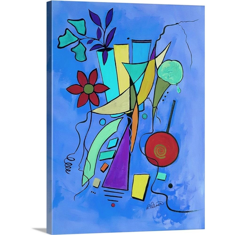 GreatBigCanvas 30-in H x 40-in W Abstract Print on Canvas | 2326116-24-40X30