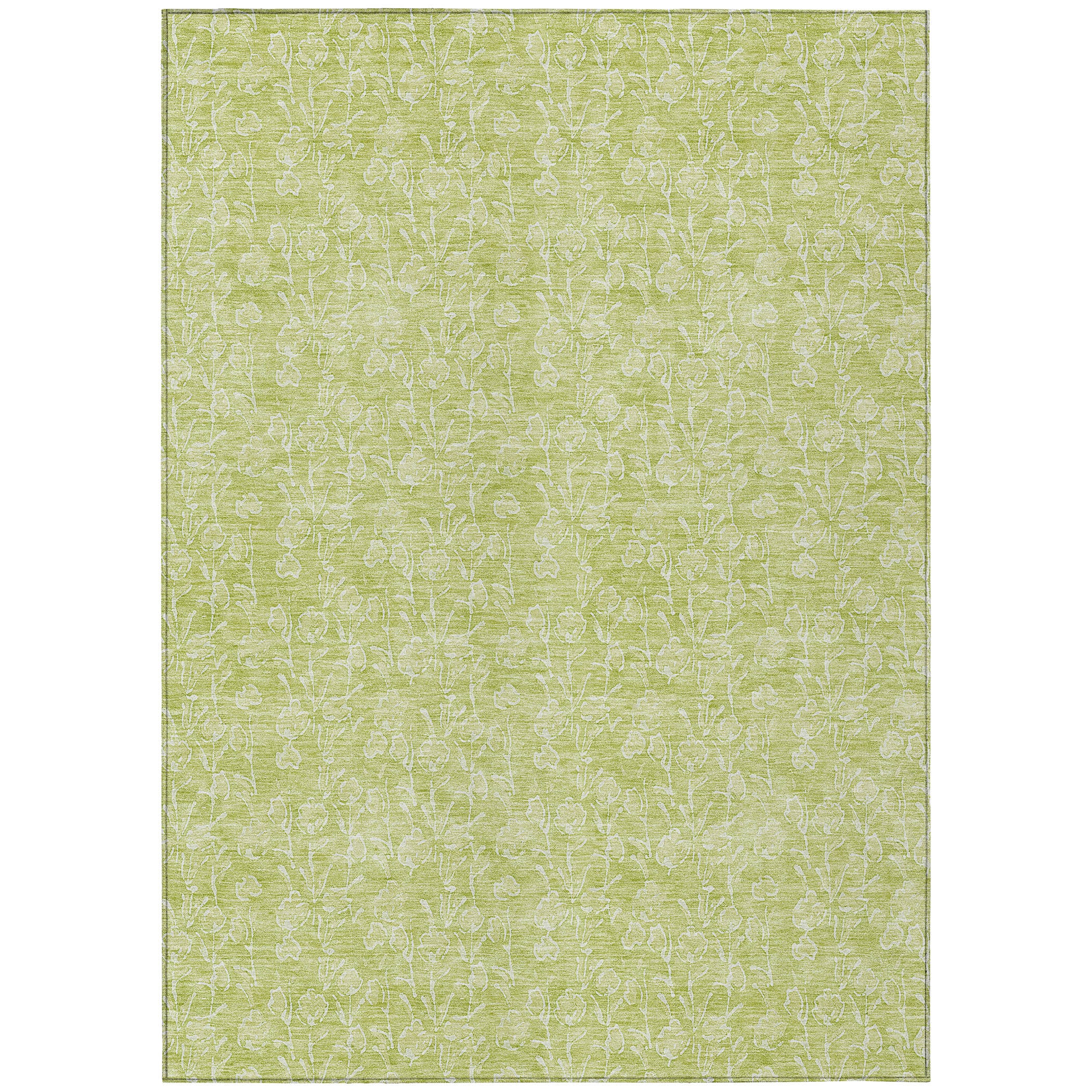 Addison Rugs ACN691AL10X14 Chantille ACN691AL 10 x 14 (ft) Polyester Aloe Rectangular Indoor/Outdoor Geometric Machine washable Area rug