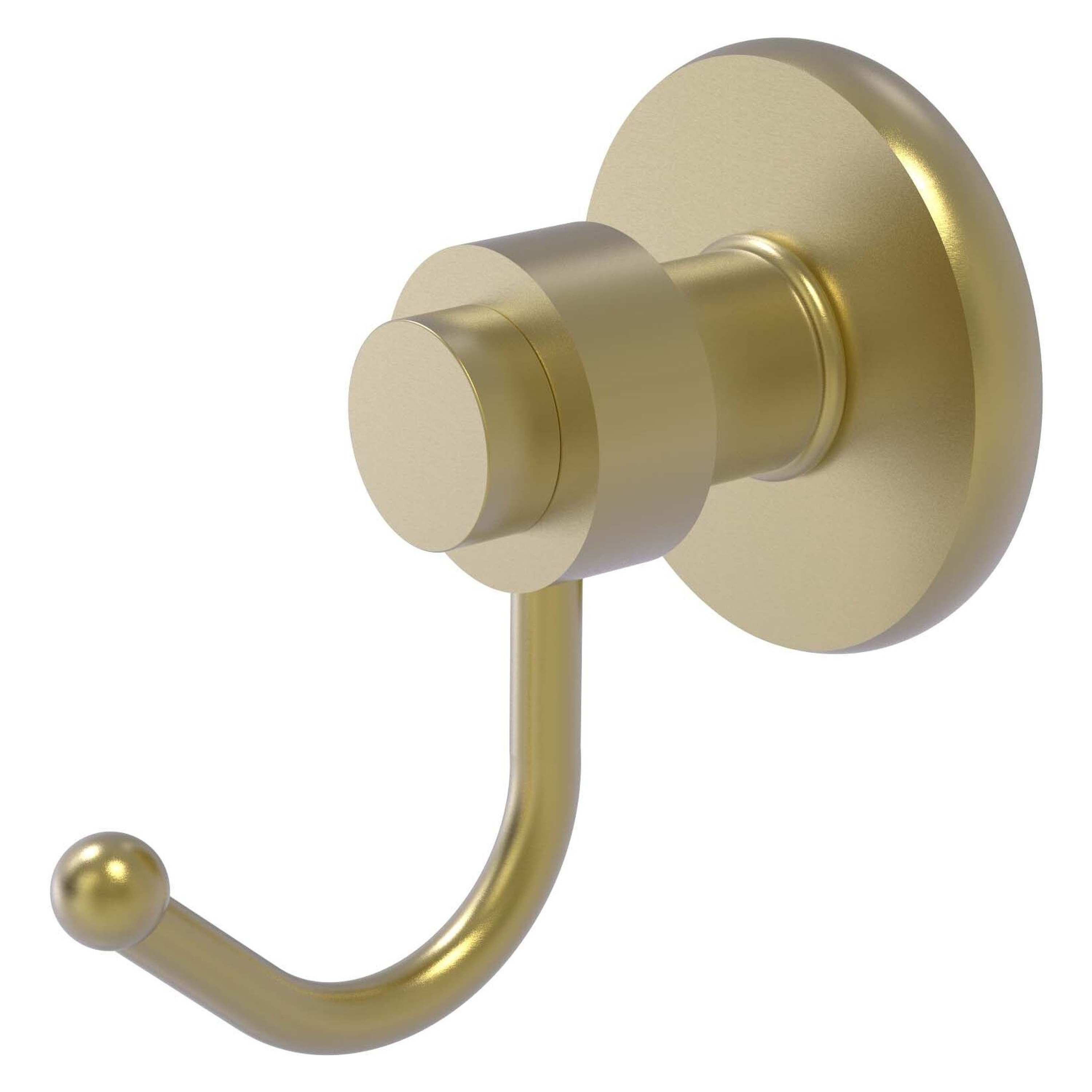 Allied Brass 920-SBR Mercury Satin Brass Single -Hook Wall mount Towel Hook