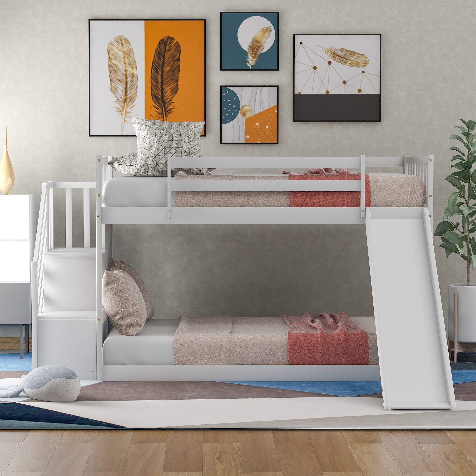 CASAINC WM-SM000207AAK Bunk-Beds - View #2