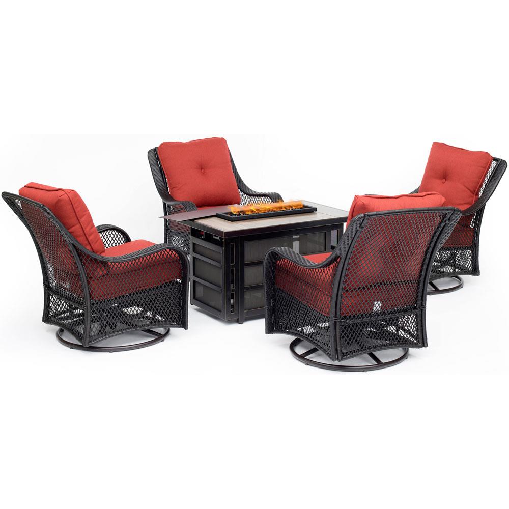 lowes fire pit conversation set