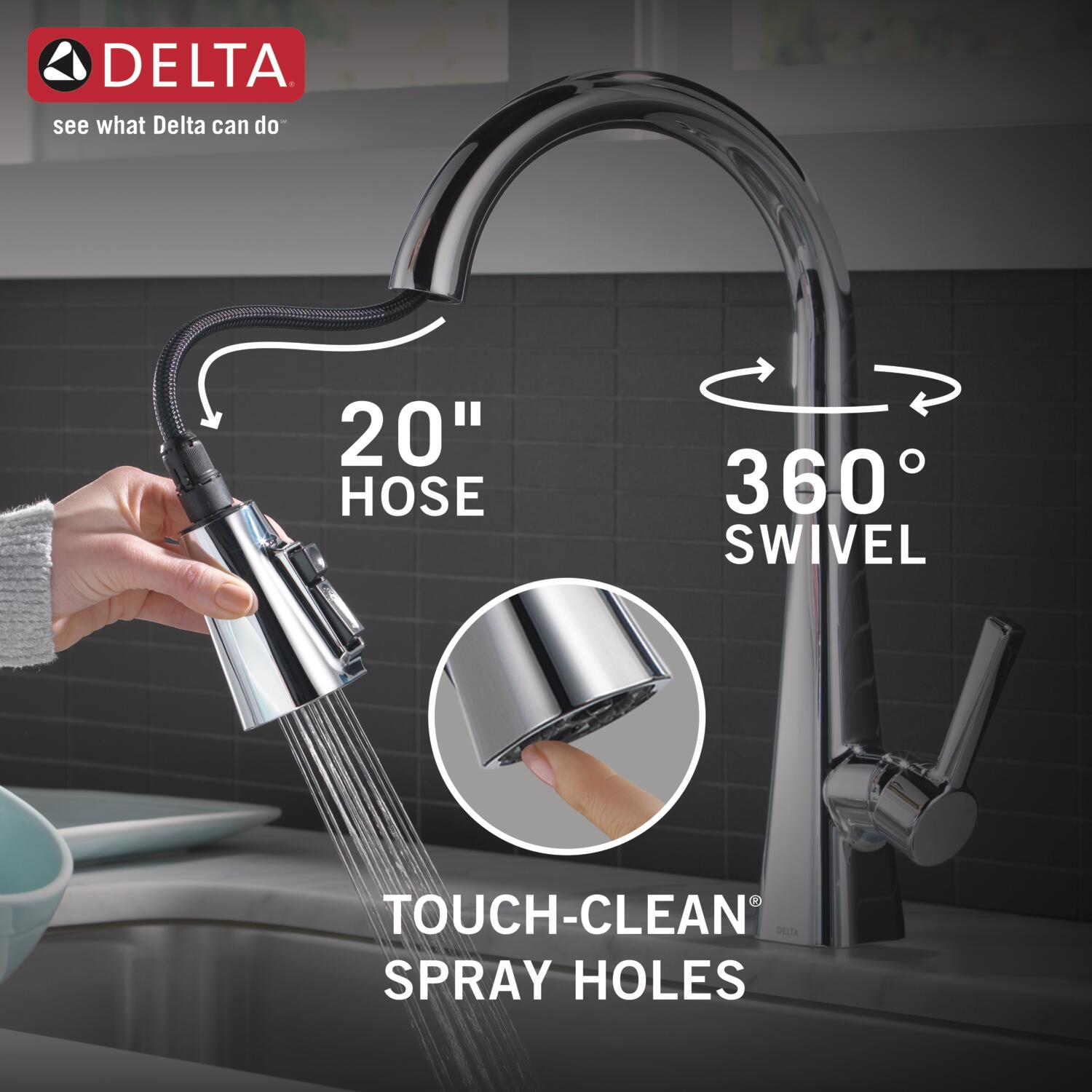 Delta 19802Z-DST Kitchen-Faucets - View #6
