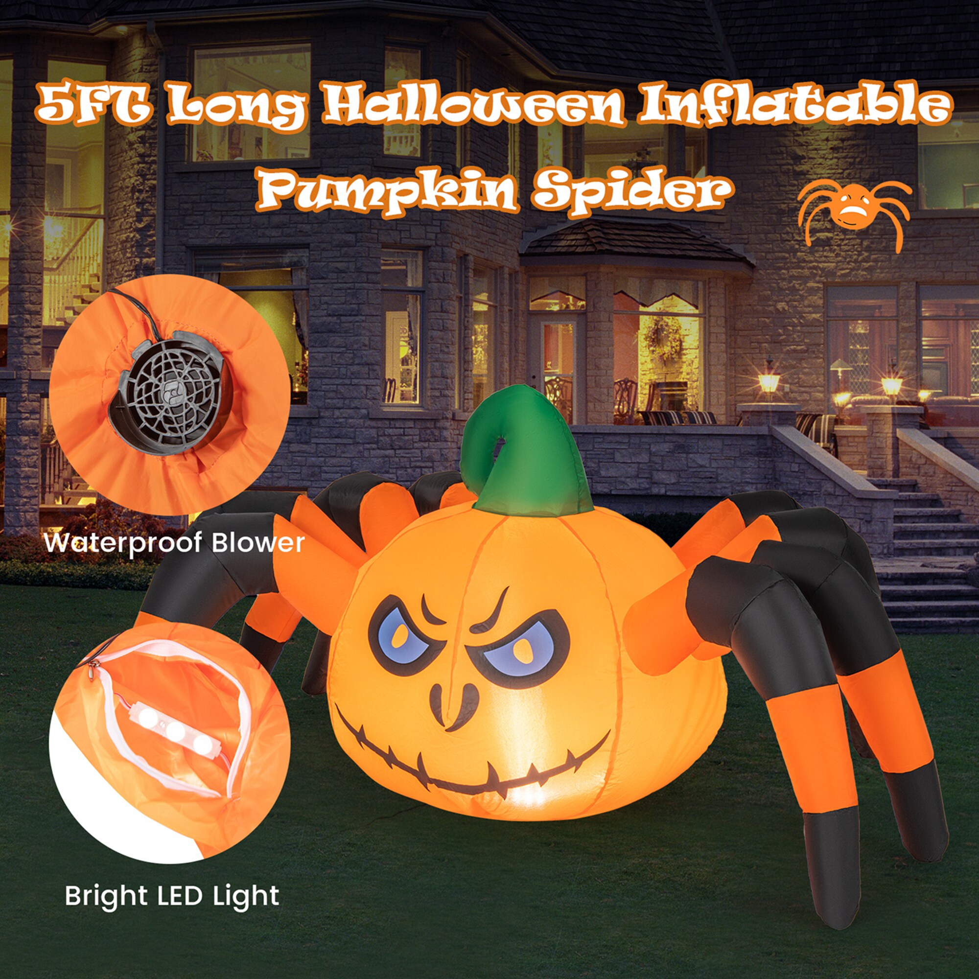 Costway LWS00740 Outdoor-Halloween-Decor - View #7
