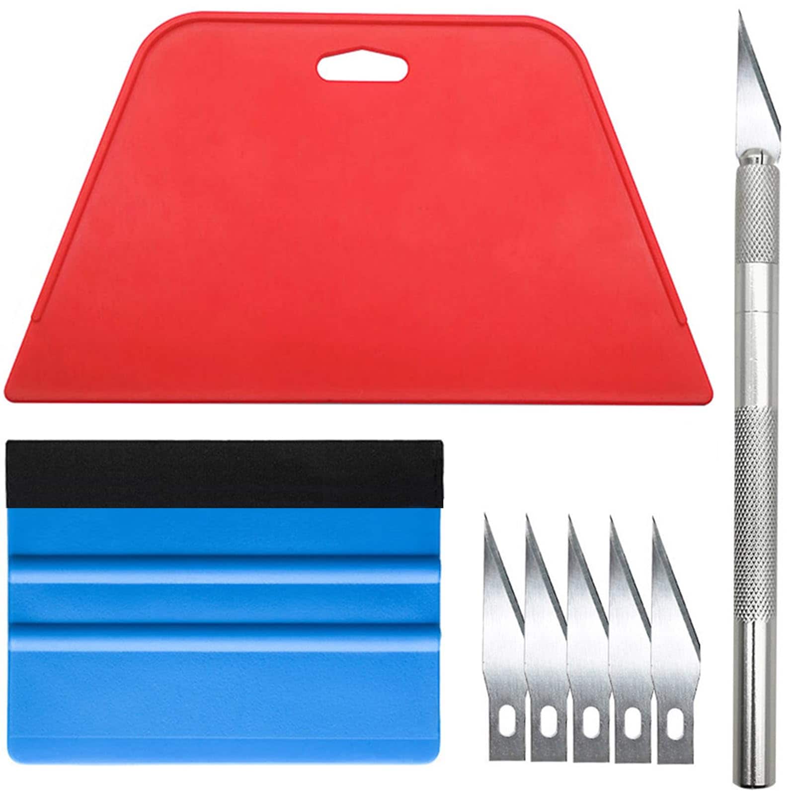 Etokfoks  3 Piece Wallpaper Tool Kit for Peel and Stick Wallpaper Vinyl Backsplash and Window Film Installation