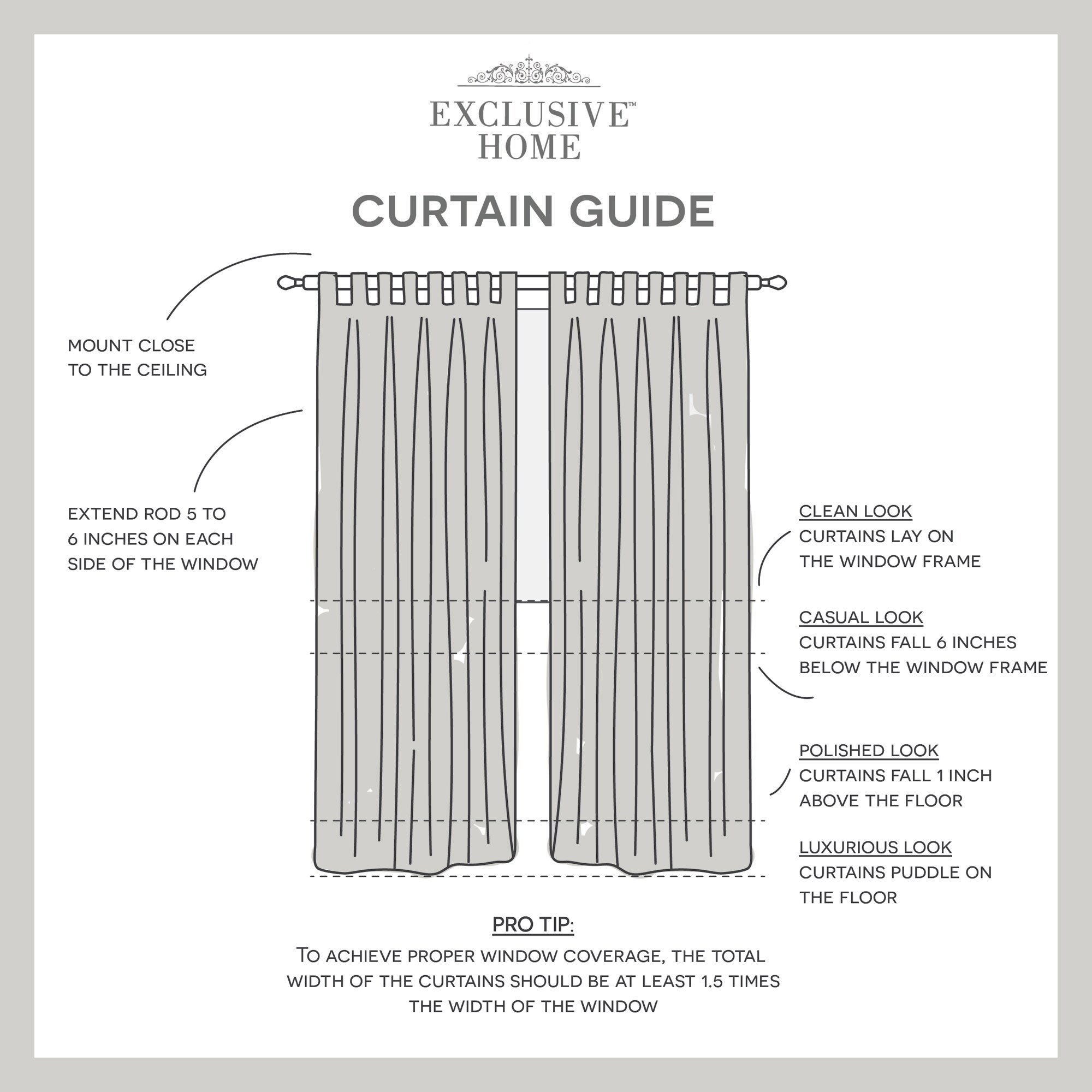 Exclusive Home EH8402-07-2120V curtains - View #4