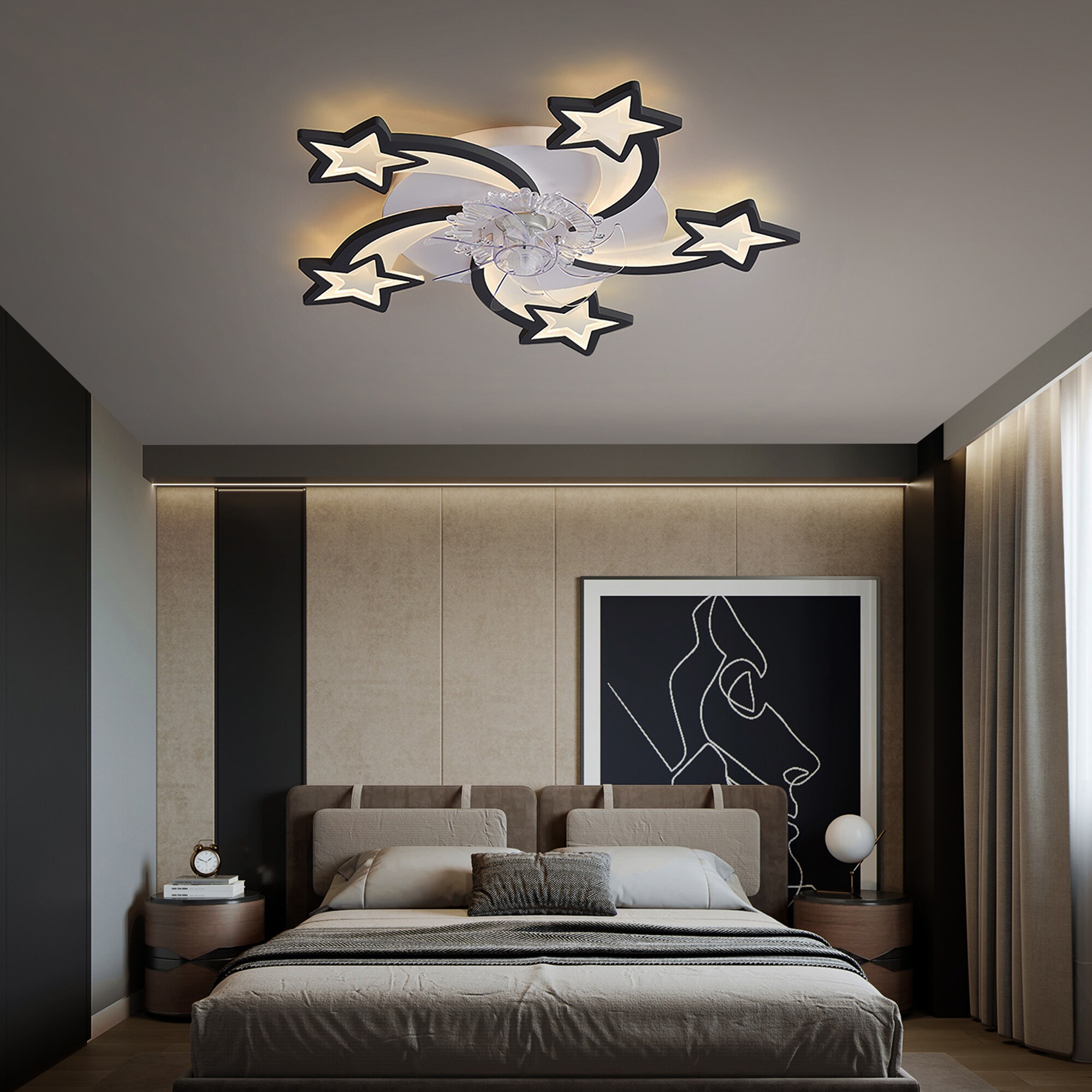 SINOFURN SYD120023BK Ceiling-Fans - View #4