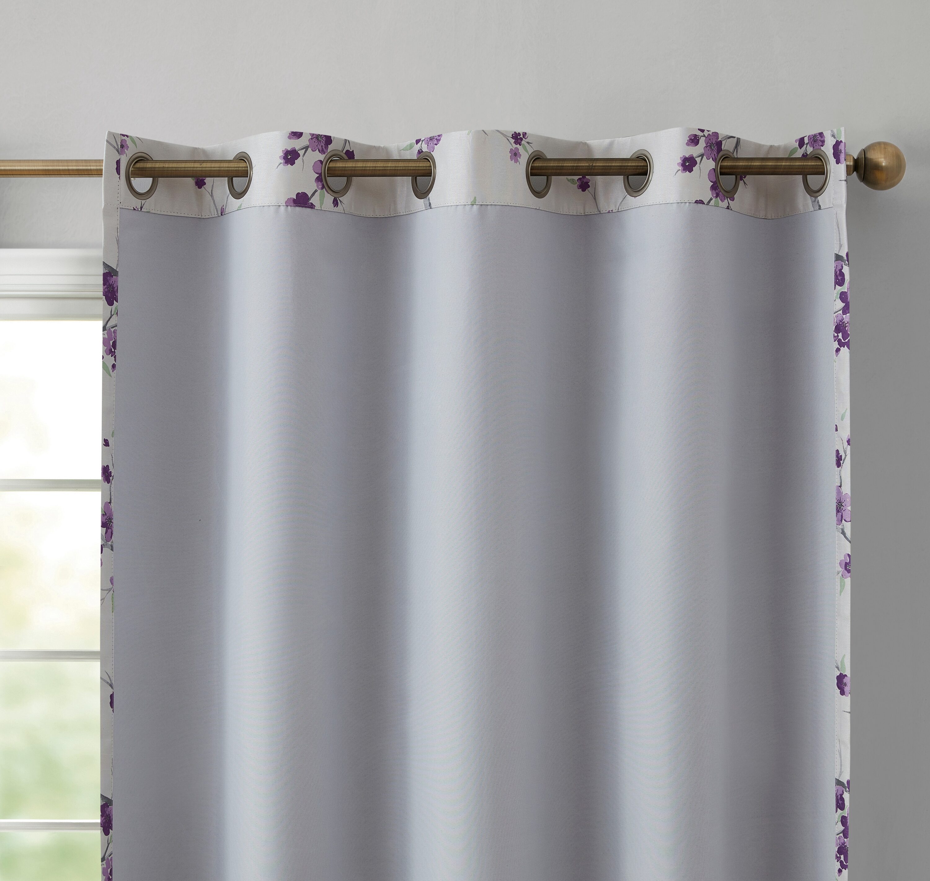 HLC.me OS-JSMNE-63-PURP curtains - View #3