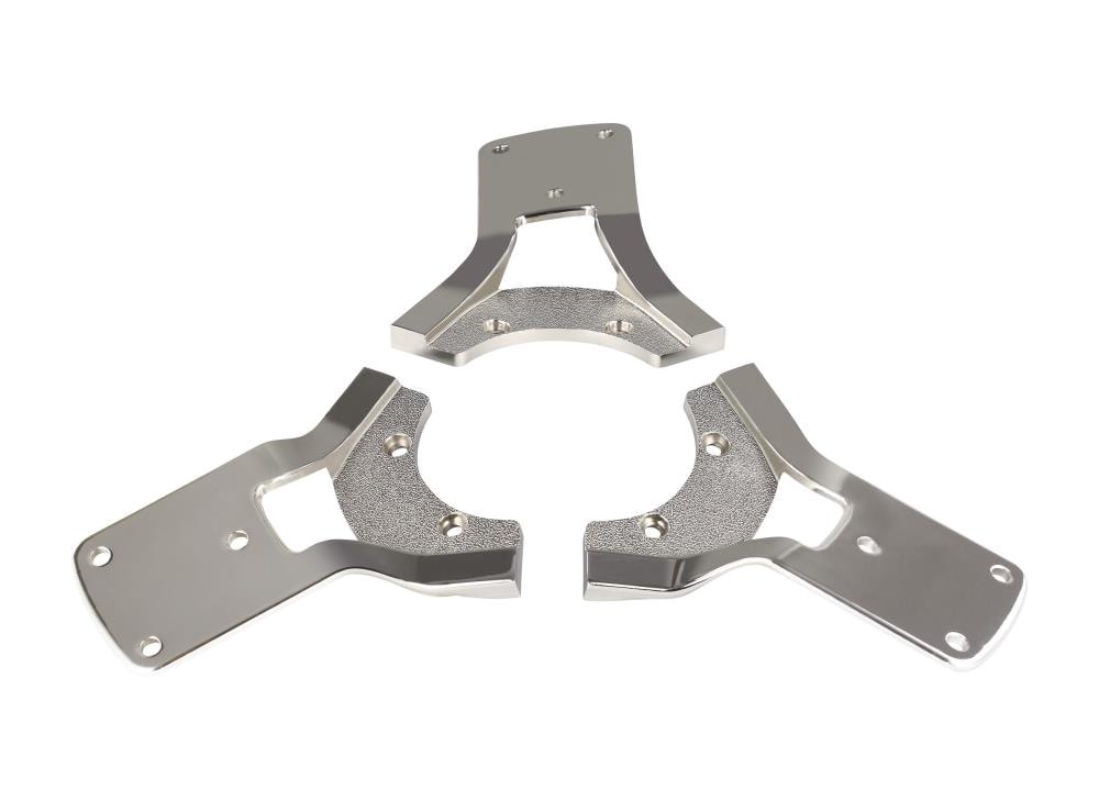 Generation Lighting ACFK-PN Arcade 7.25-in Polished Nickel Steel Indoor/Outdoor Mounting hardware