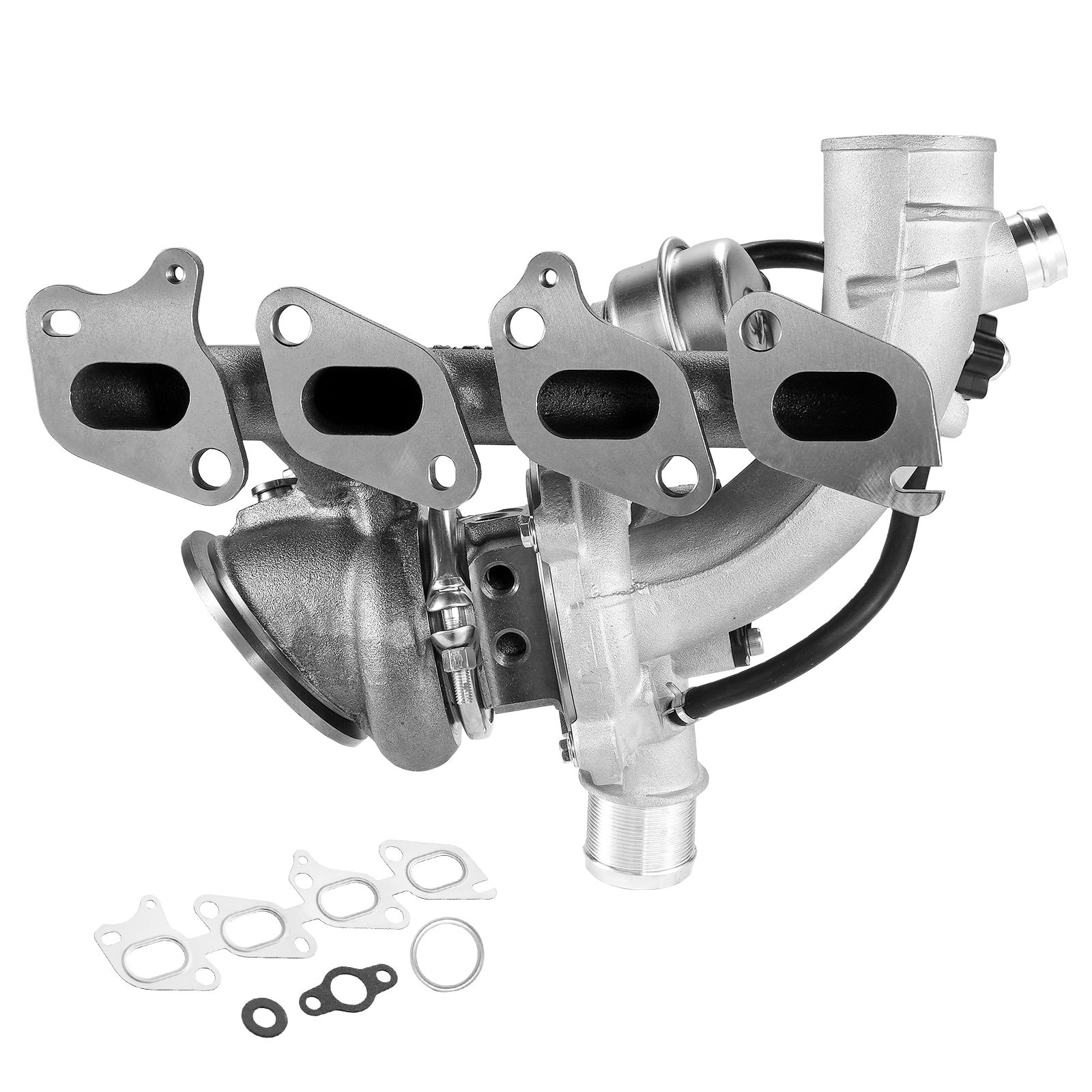 SVOPES SVOPESWLZYQTJ09683V9 Complete Turbo Turbocharger Chevy Chevrolet Cruze 2011-2015 with Gasket Kit and Solenoid Valve. Sonic 2012-2020 and Trax 2013-2021 and Buick Encore 2013-2021 Turbo Charger Compatible 1.4L