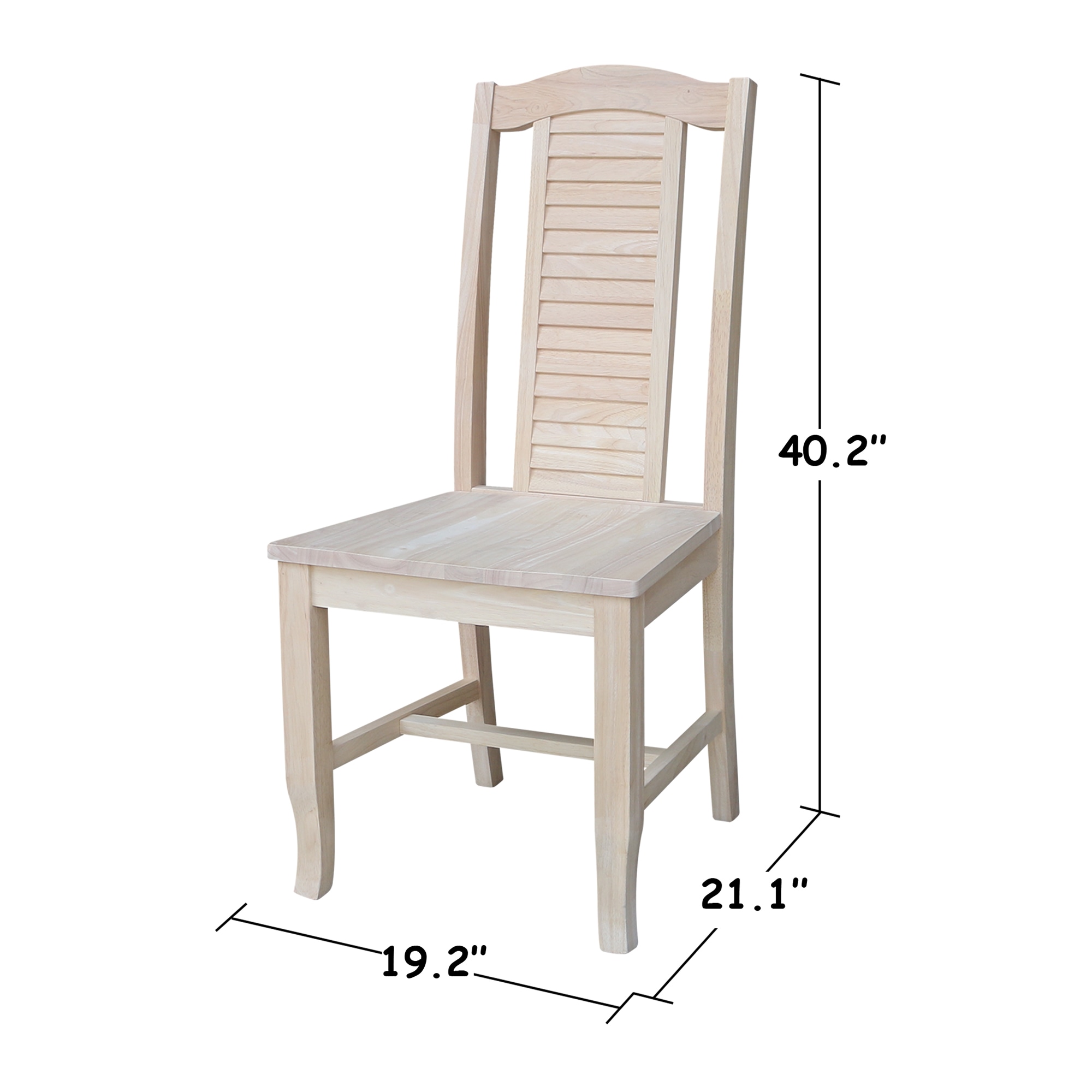International Concepts C-45P Dining-Chairs - View #6