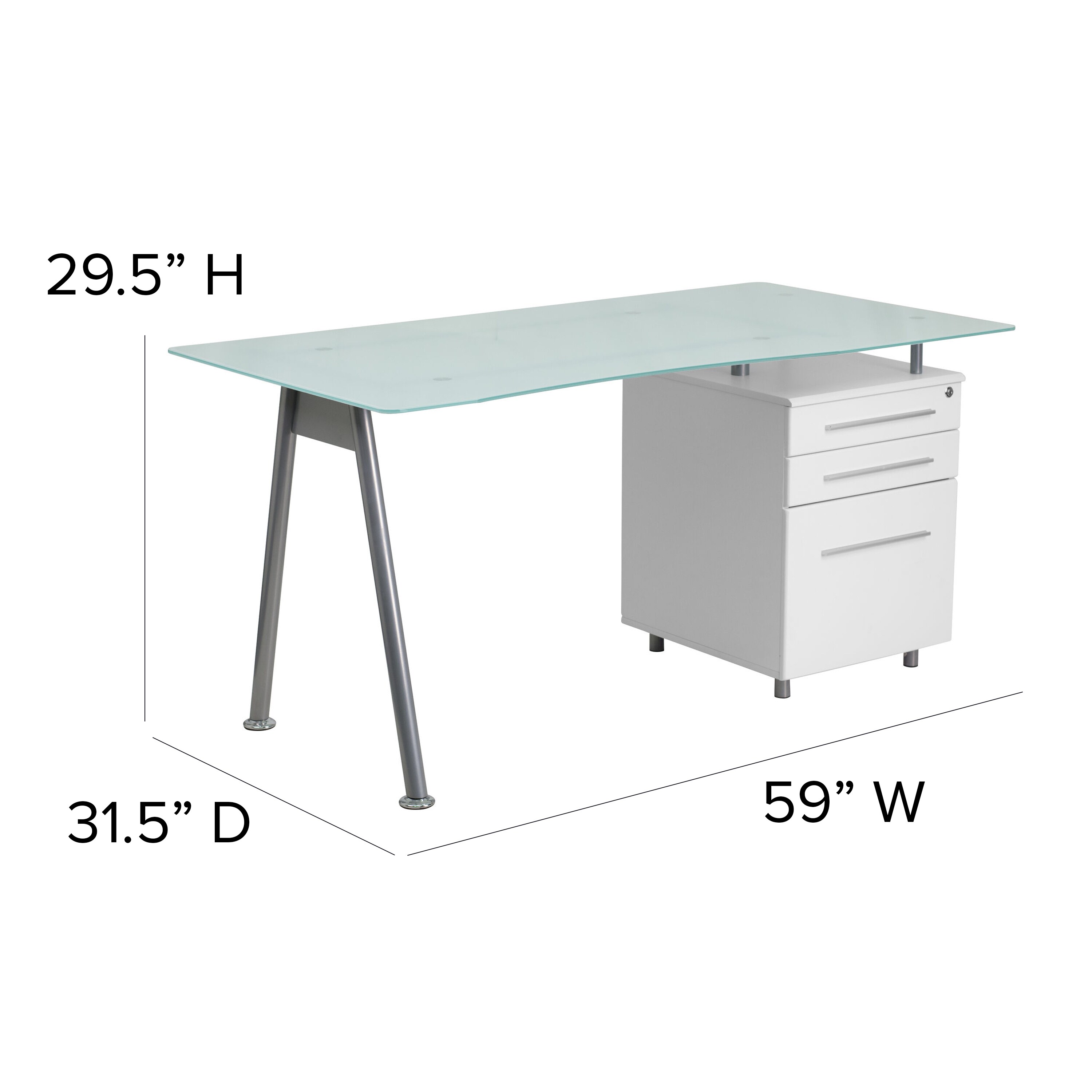 Flash Furniture 889142011293 desks - View #5