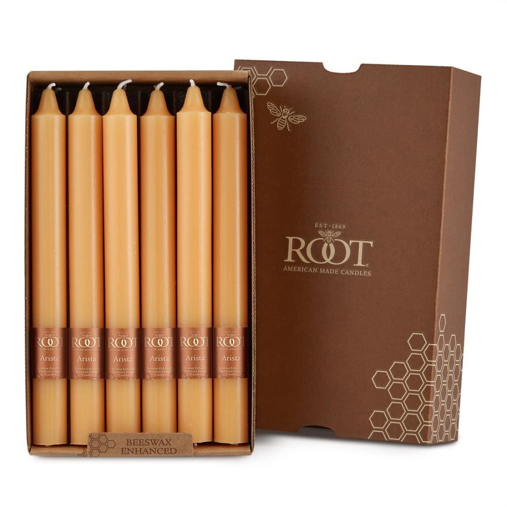 Root Candles 8941 12-Pack Orange Taper Candle