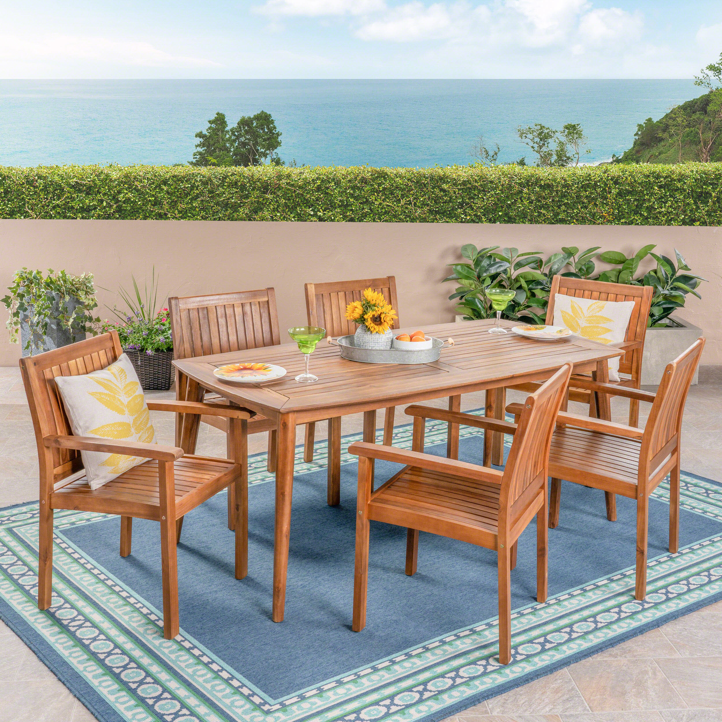 Christopher Knight Home 305437 Patio-Dining-Sets - View #2