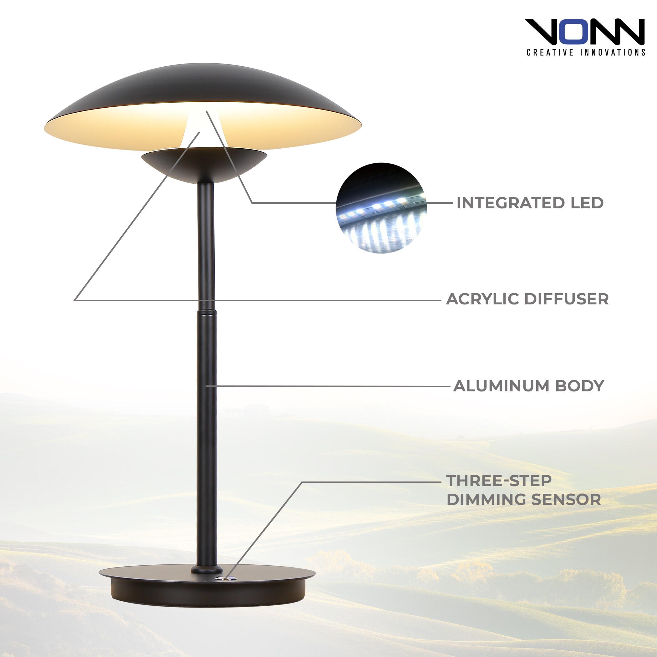 VONN Lighting VAT6261BL Table-Lamps - View #8