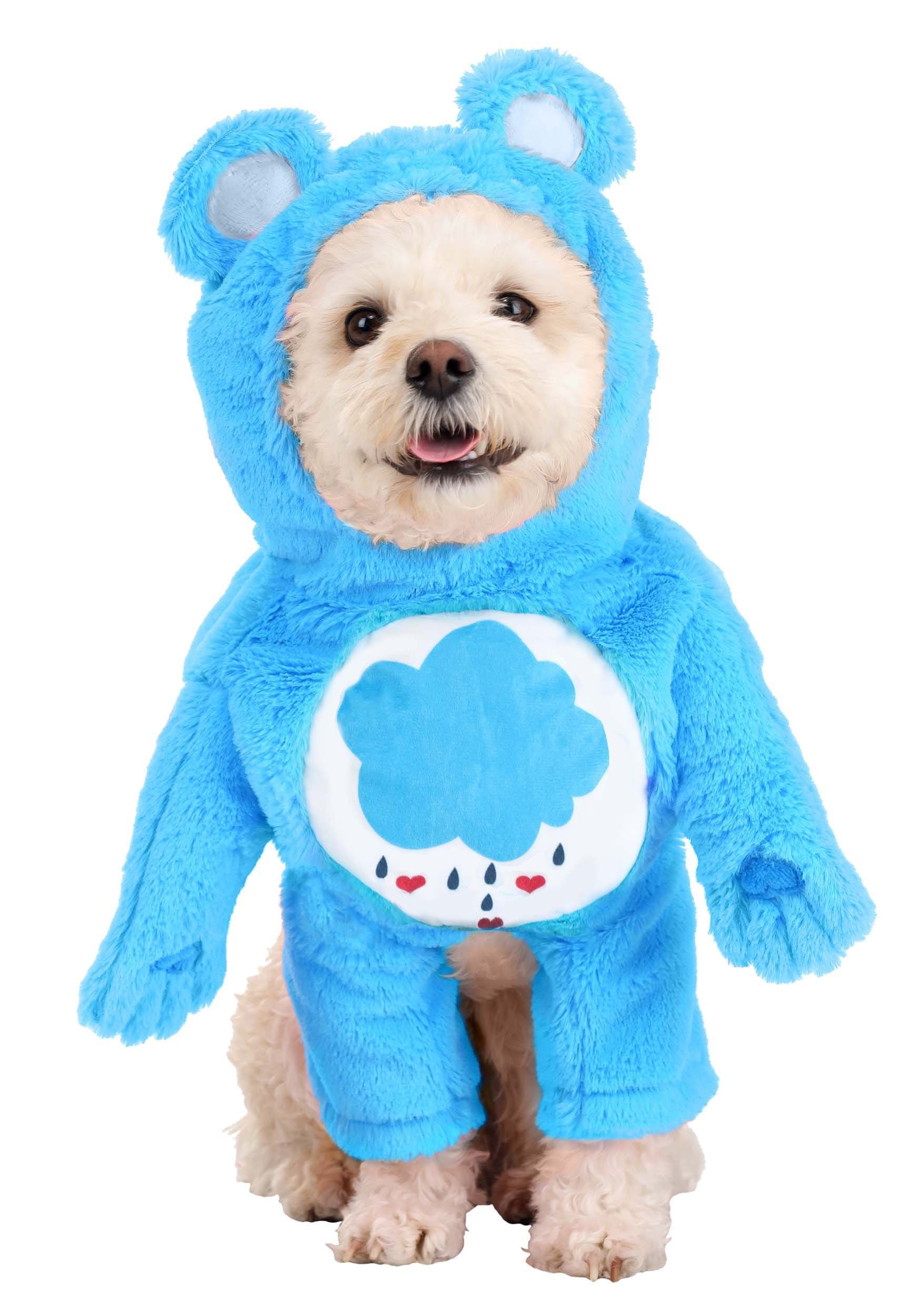 HalloweenCostumes - FUN Costumes Care Bears Grumpy Bear Costume for Pets Care Bears Costumes S
