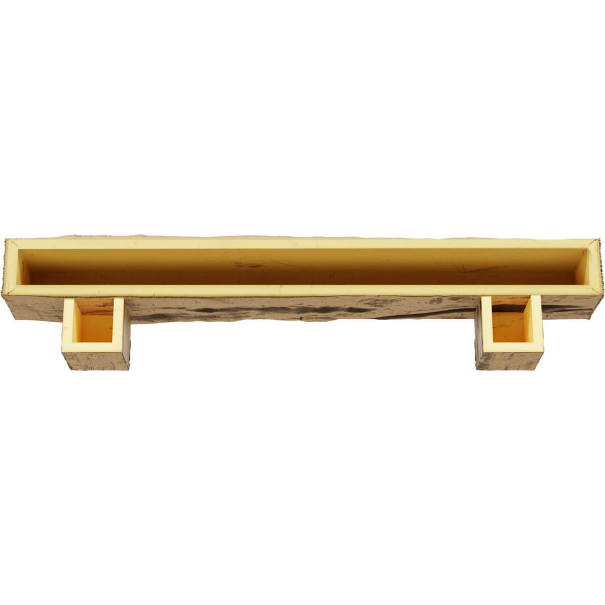 Ekena Millwork MANURW04X04X48AOPP Mantel-Shelves - View #5
