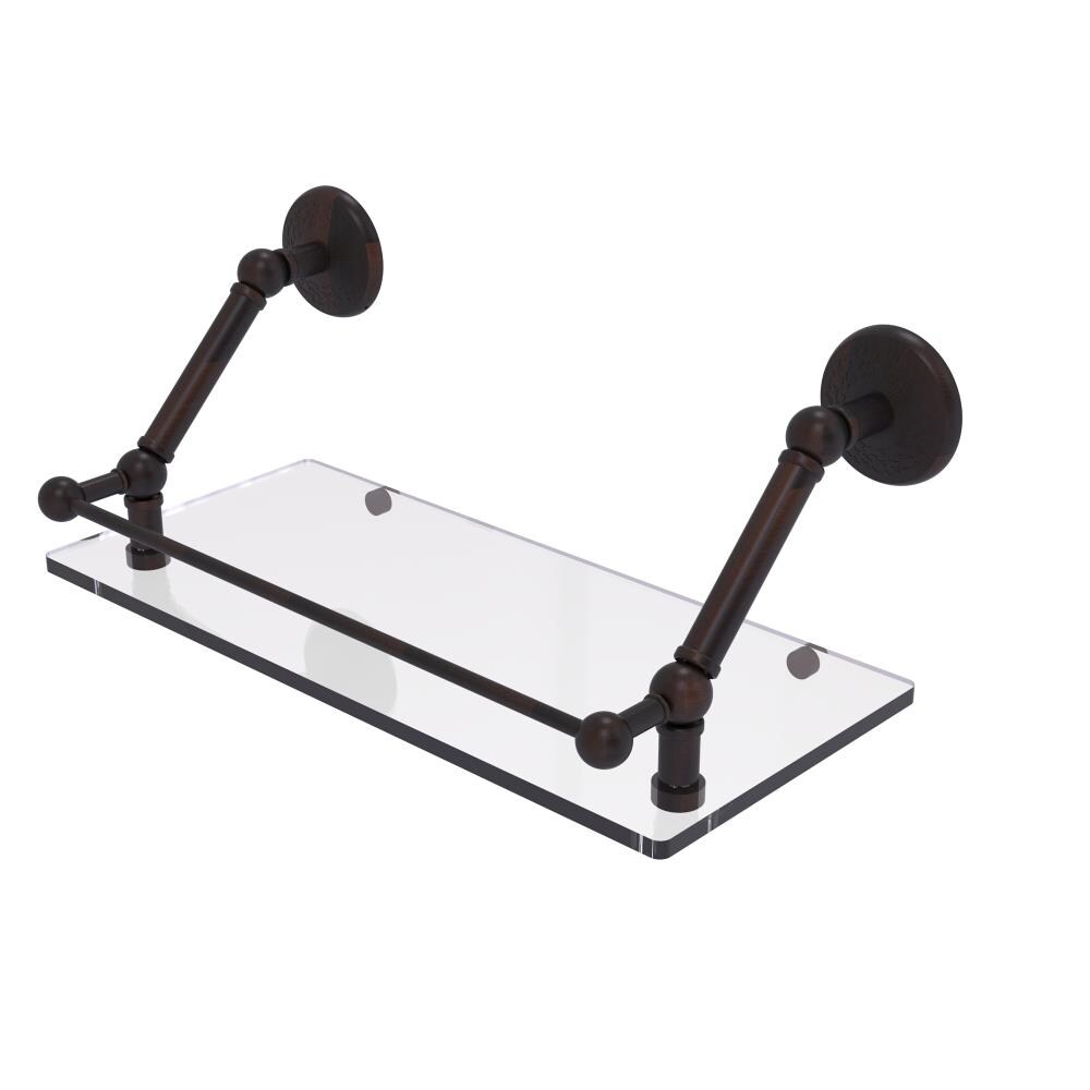 Allied Brass PMC-1-18-GAL-VB Prestige Monte Carlo Venetian Bronze Wall mount Bathroom Shelf ( 18-in x 8-in x 8-in )