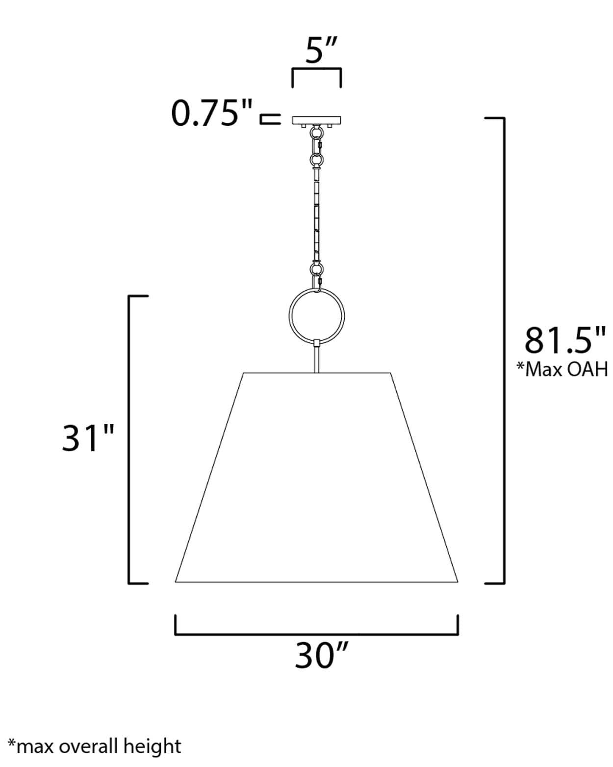 Maxim Lighting 14438BKPN Pendant-Lights - View #5