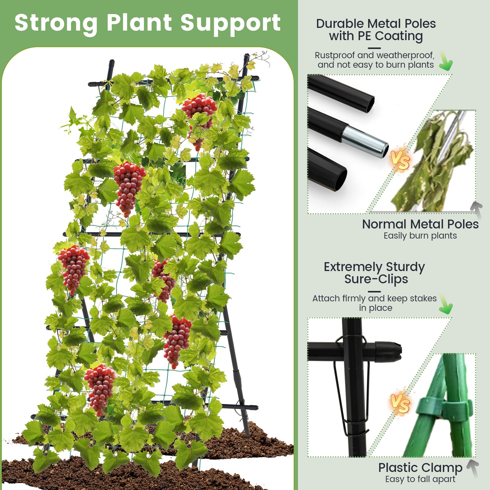  YSGT416672BK Garden-Trellis - View #7