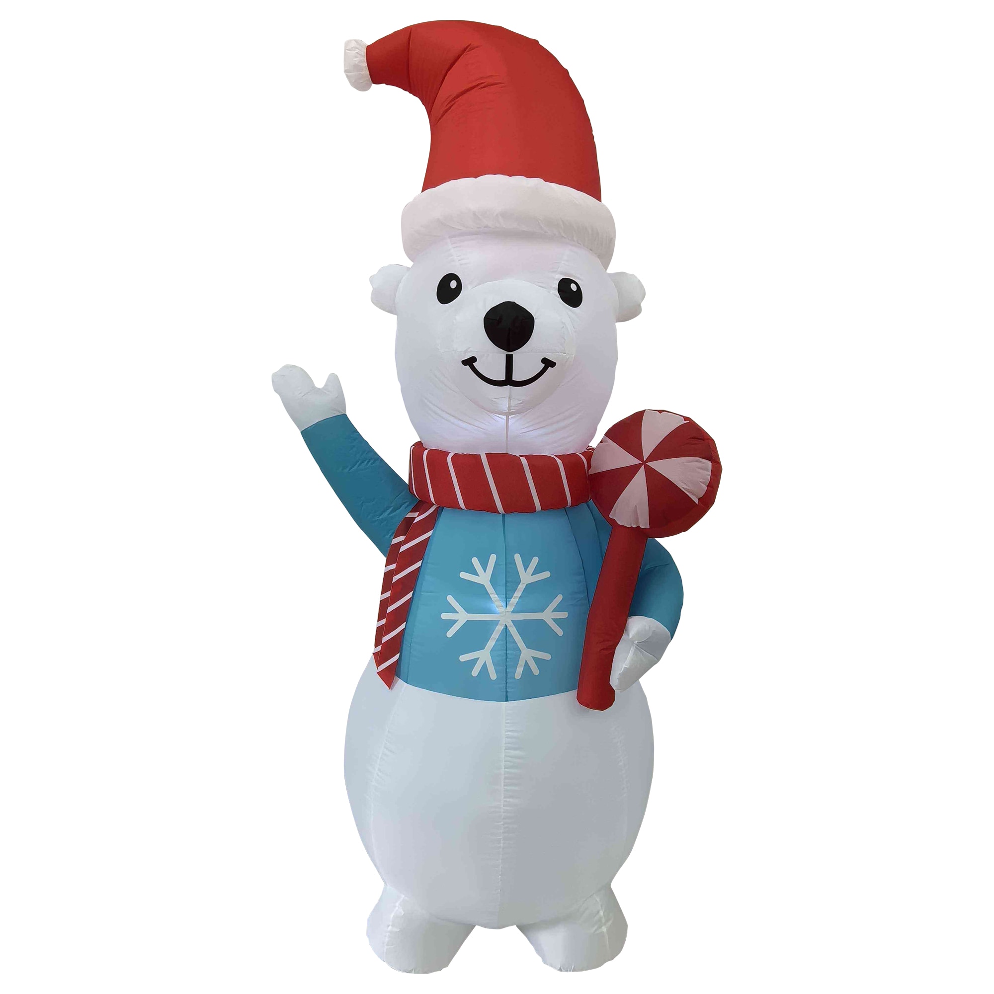 Northlight 35768195 8-ft Lighted Bear Christmas Inflatable