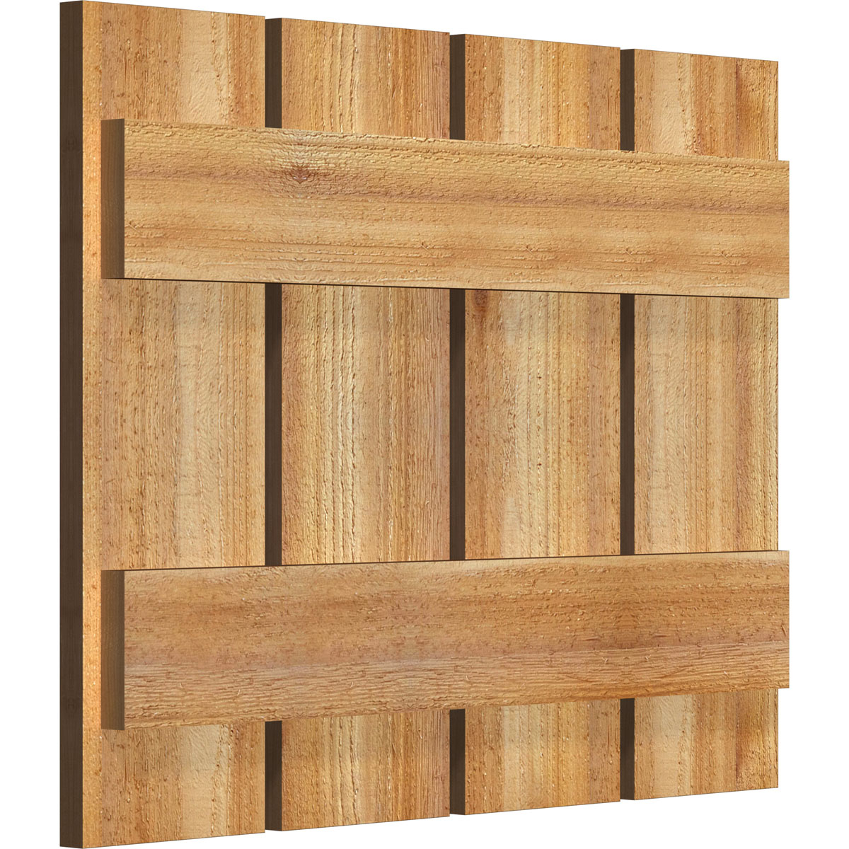 Ekena Millwork RBS06S23X018RWR Exterior-Shutters - View #2