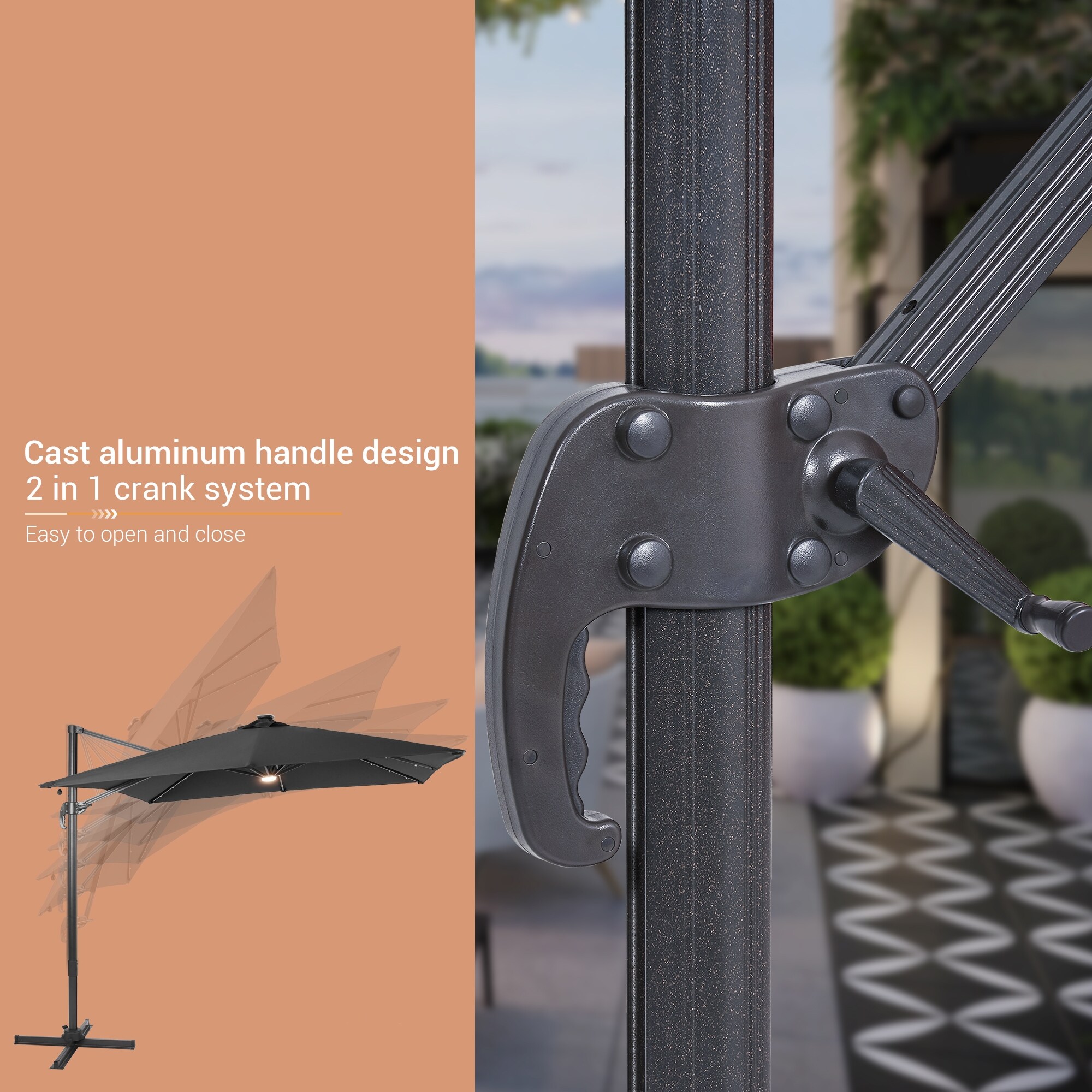 ACEGOSES LW-108GY-LED Umbrellas-2 - View #4