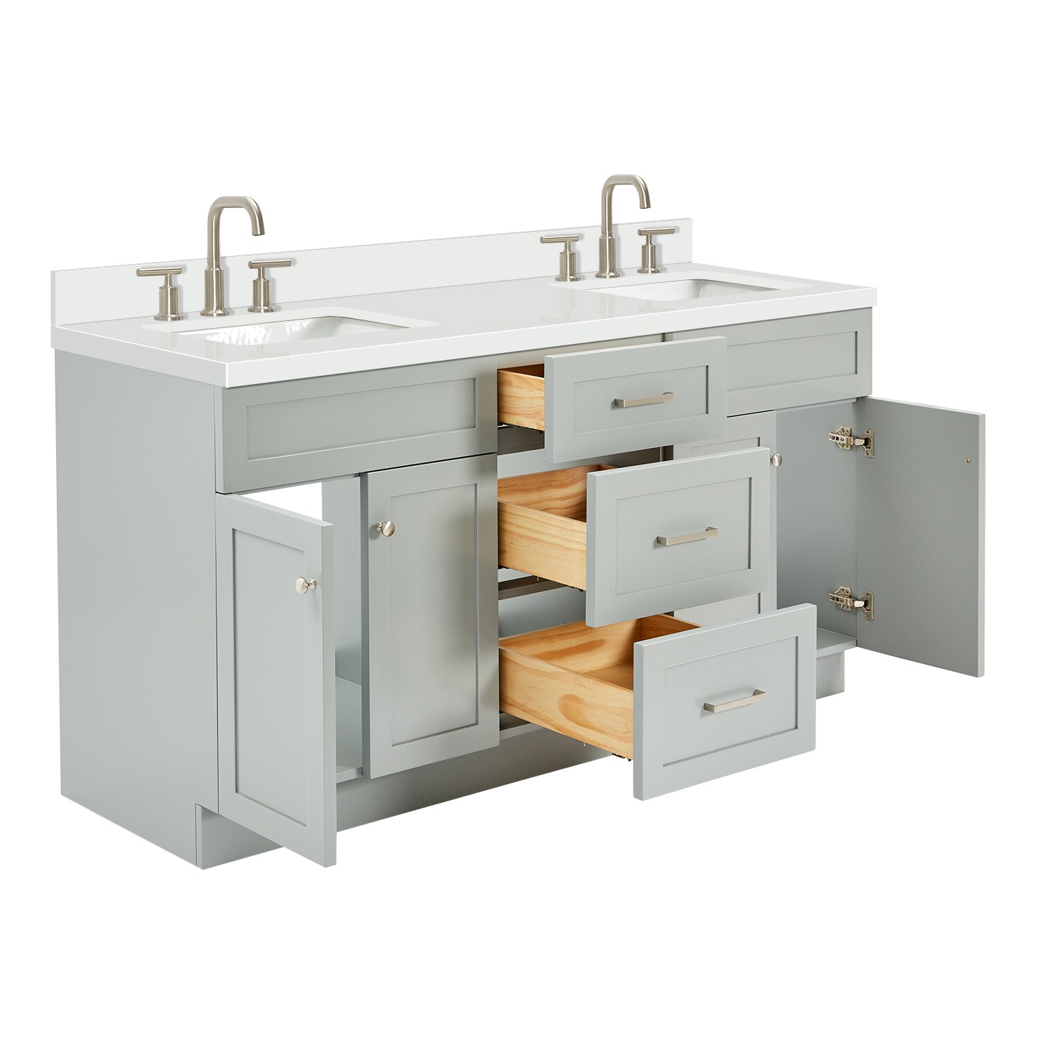 ARIEL F067DWQRVOGRY Bath-Vanity-Combo - View #5