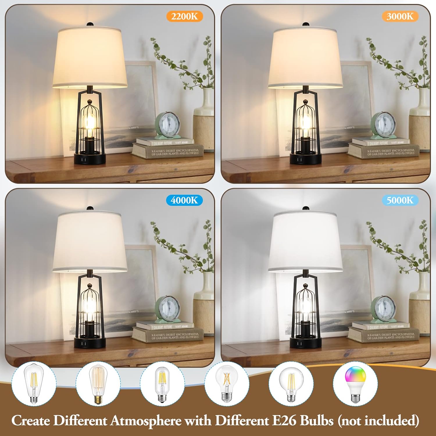 Nordic Hygge DPT-KN-JT2026-WH-2 Table-Lamps - View #5