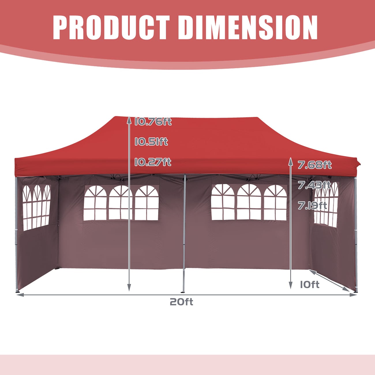Ainfox REPNU0JR Wood-Resin-Gazebos - View #2