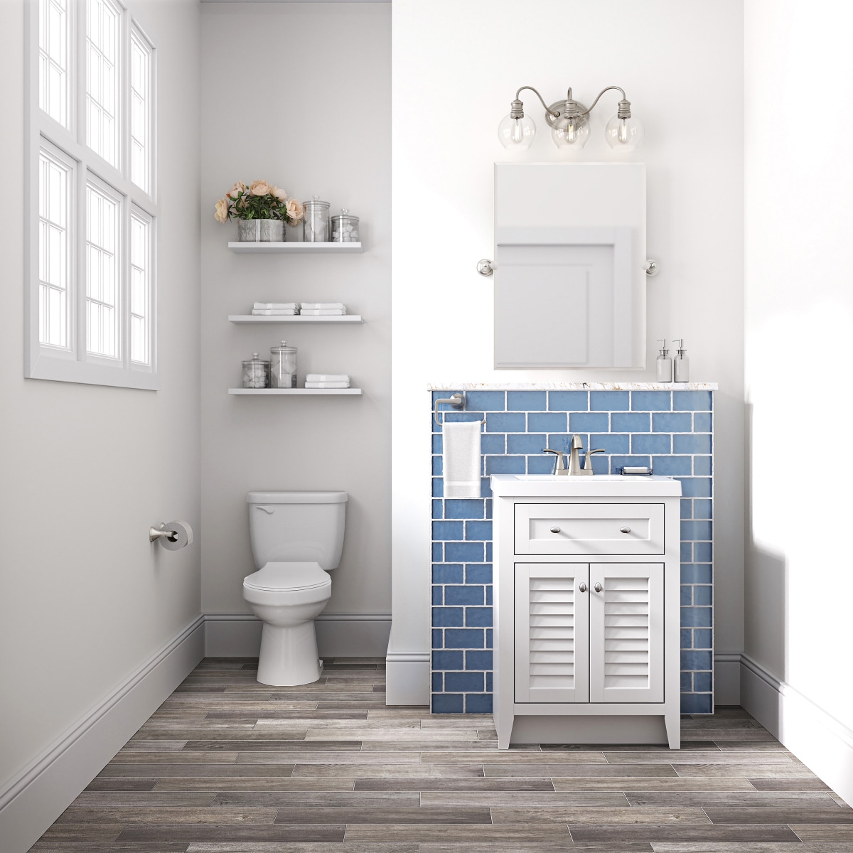 Style Selections C42124TD-SS Bath-Vanity-Combo - View #2
