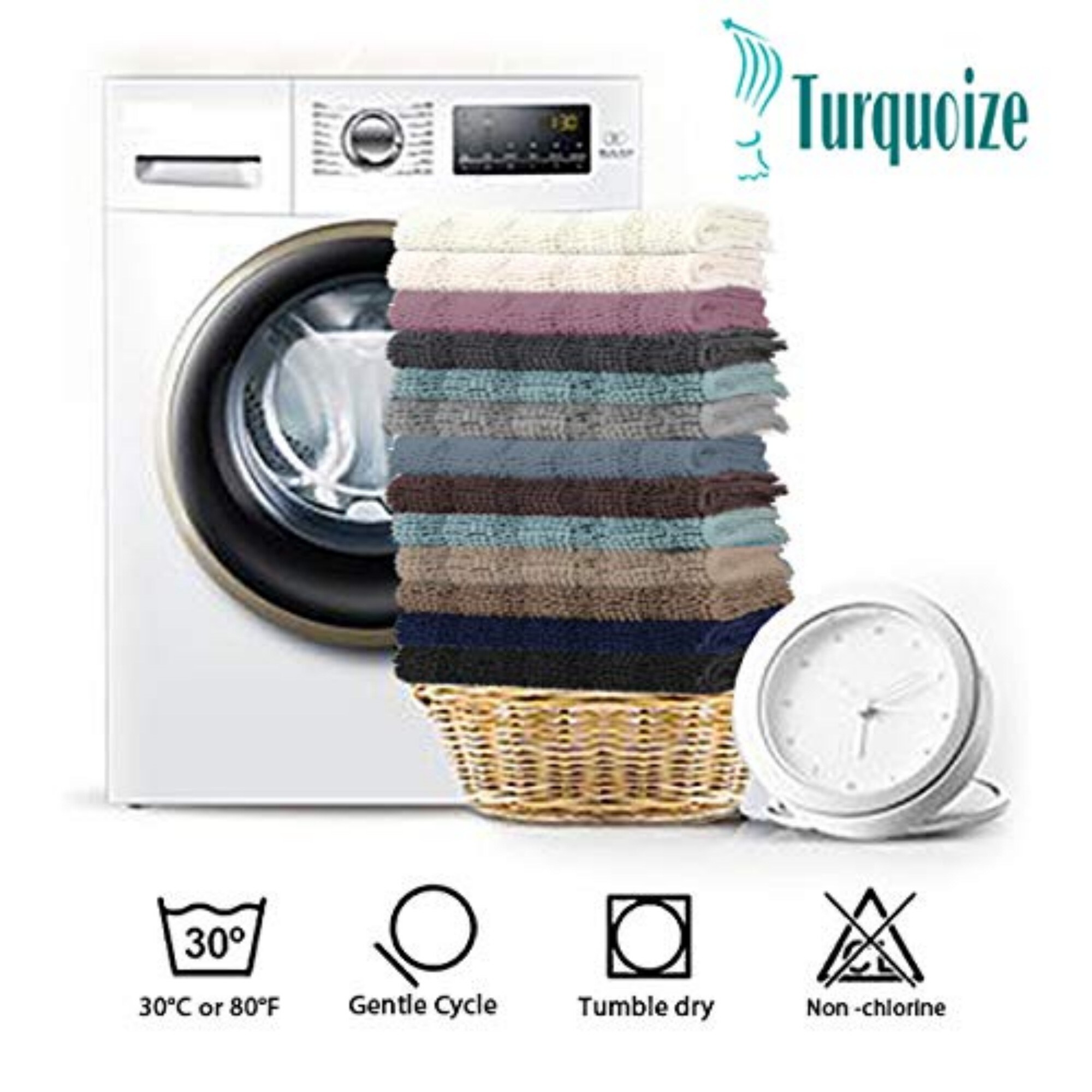 Wudkey L4-VR7W4C Bath-Rugs - View #6