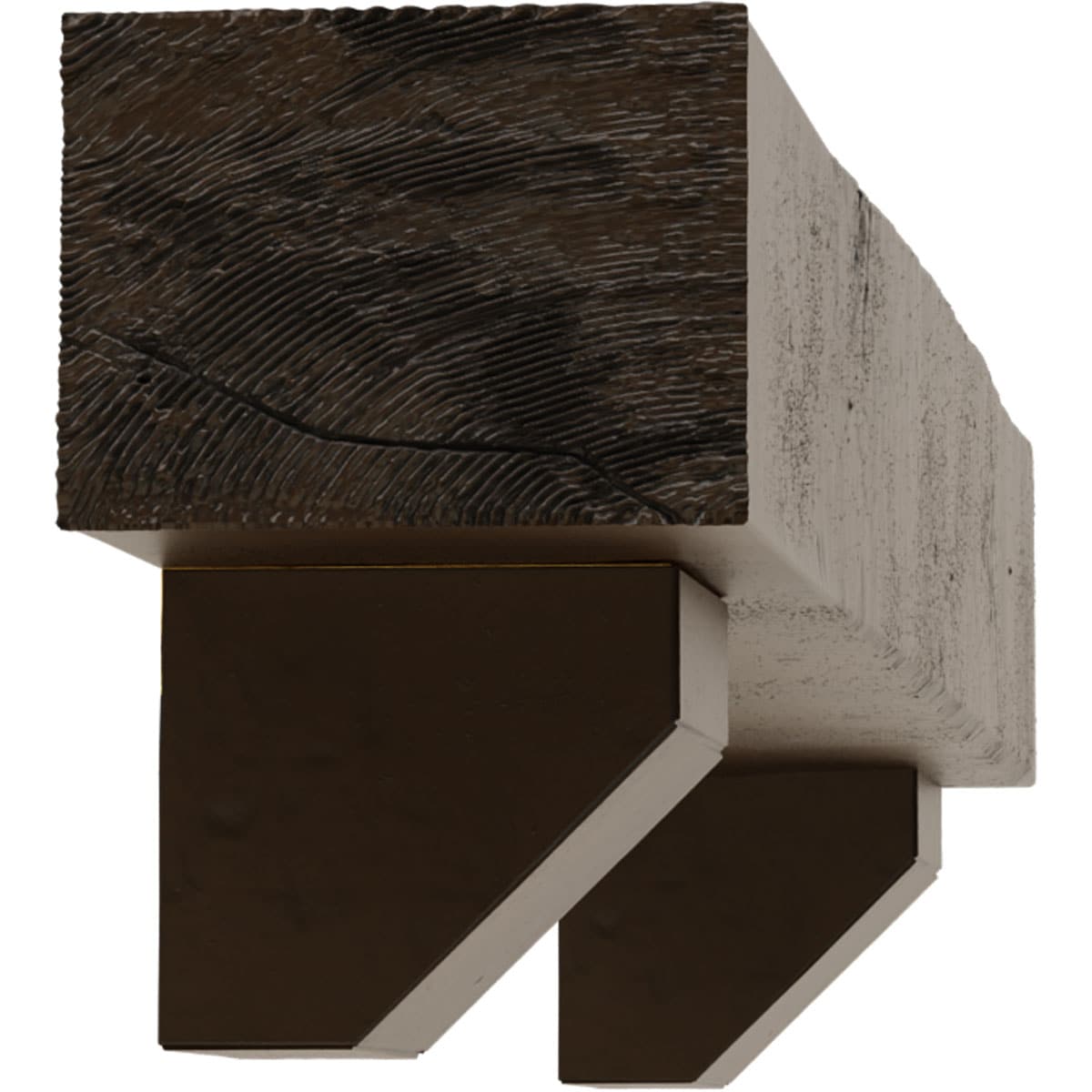 Ekena Millwork MANUKP08X12X72ASBM Mantel-Shelves - View #4