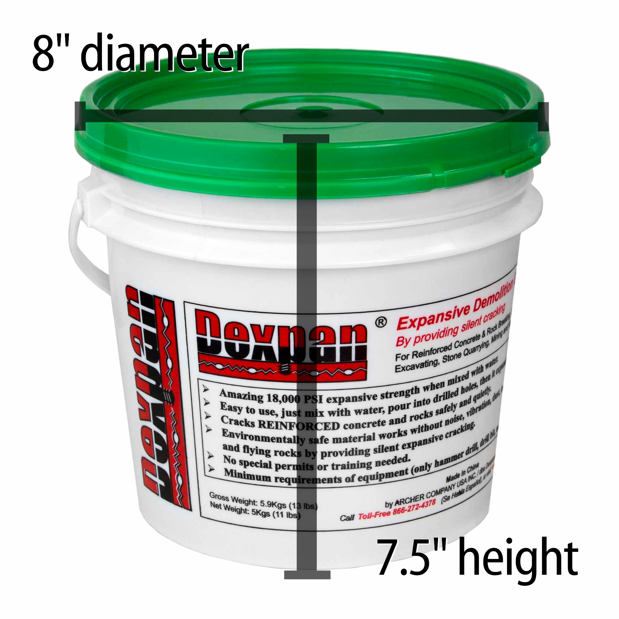 Dexpan DEXPAN11BKT2 Concrete-Removal - View #10