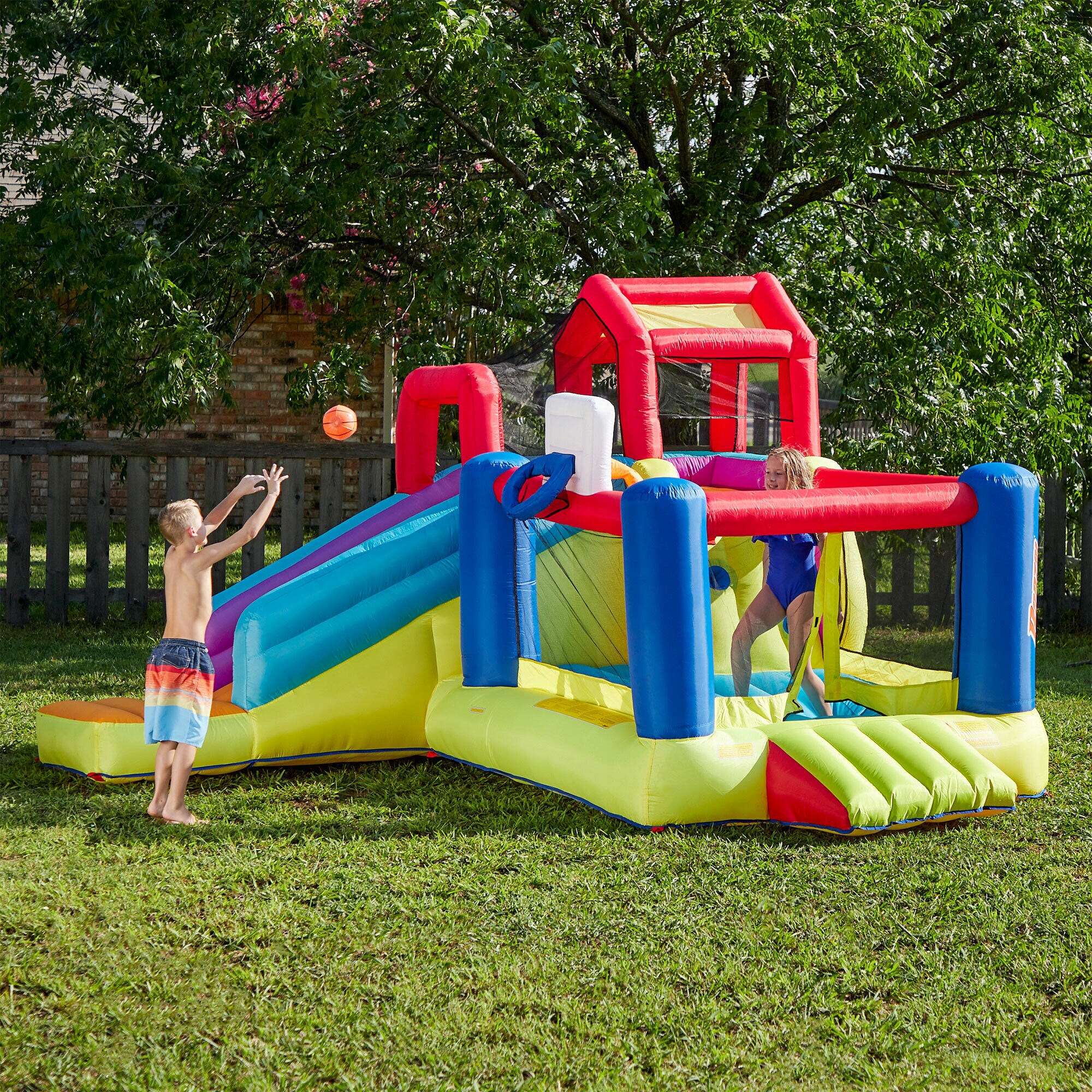 Banzai Banzai 2 in 1 Ultimate Aqua Sports Water Park and Climb 
