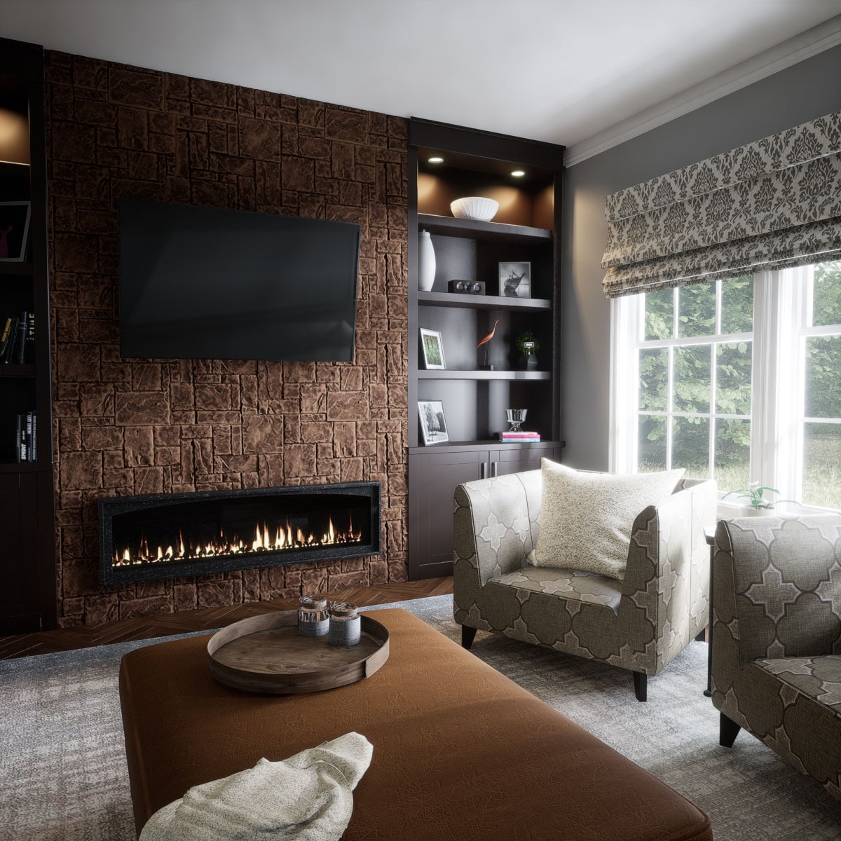 Ekena Millwork PNU24X48CRSE Stone-Veneer - View #12