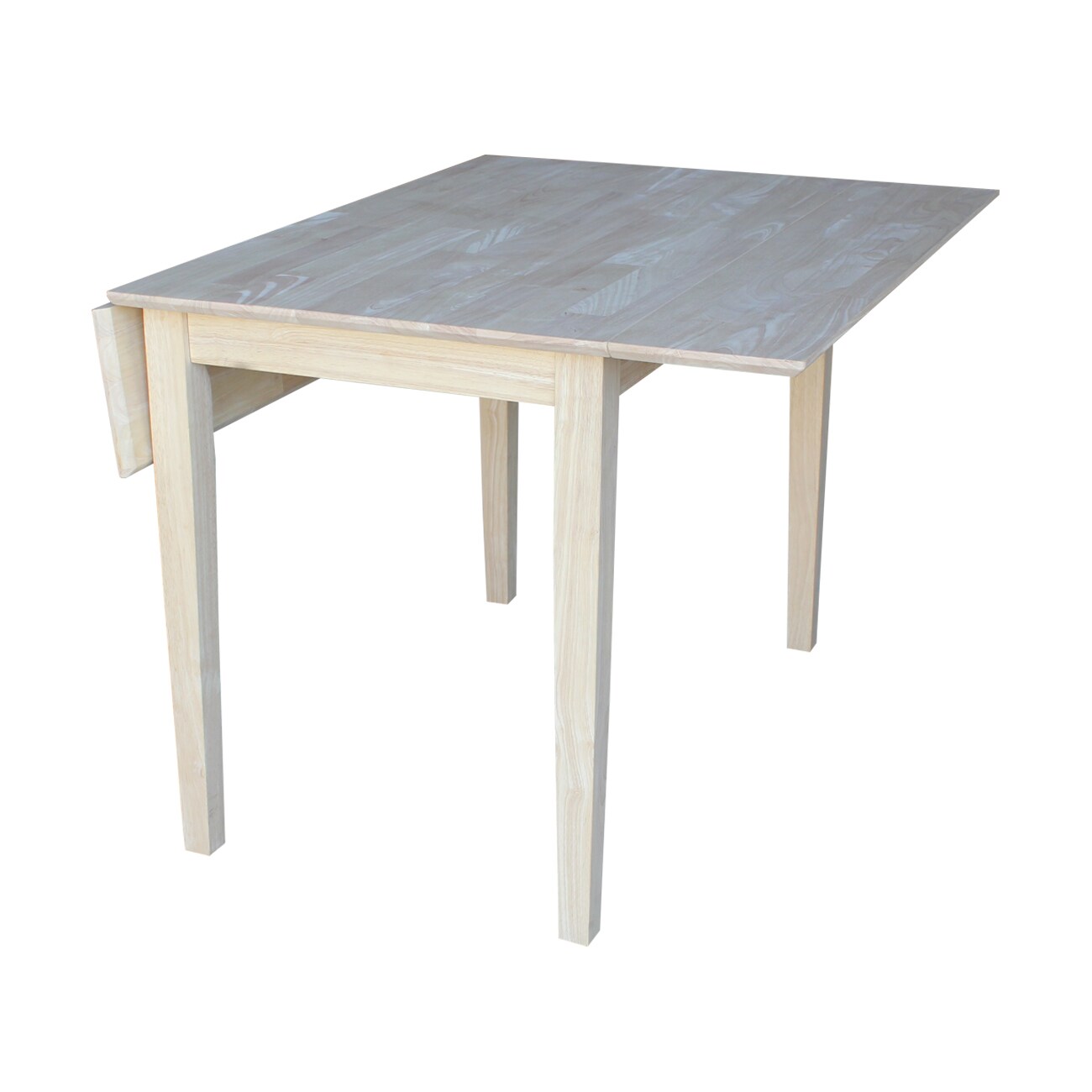 International concepts drop store leaf table