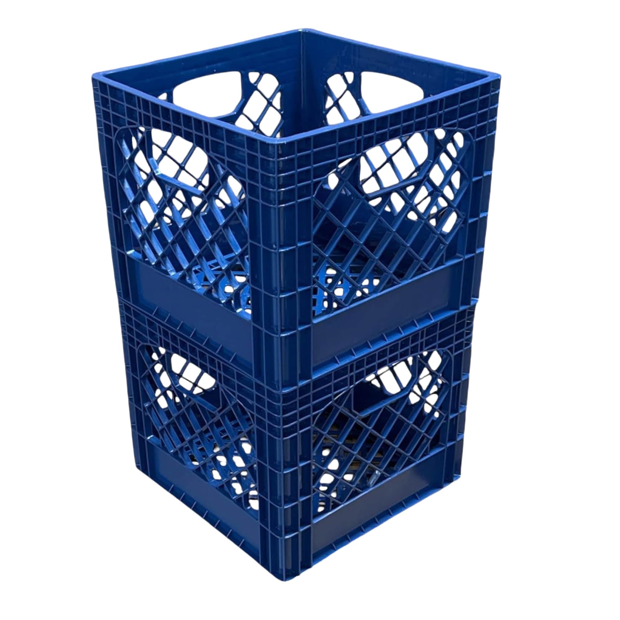 Juggernaut Storage 412405 2-Pack Crate for Office Storage & Classroom Organization,Blue