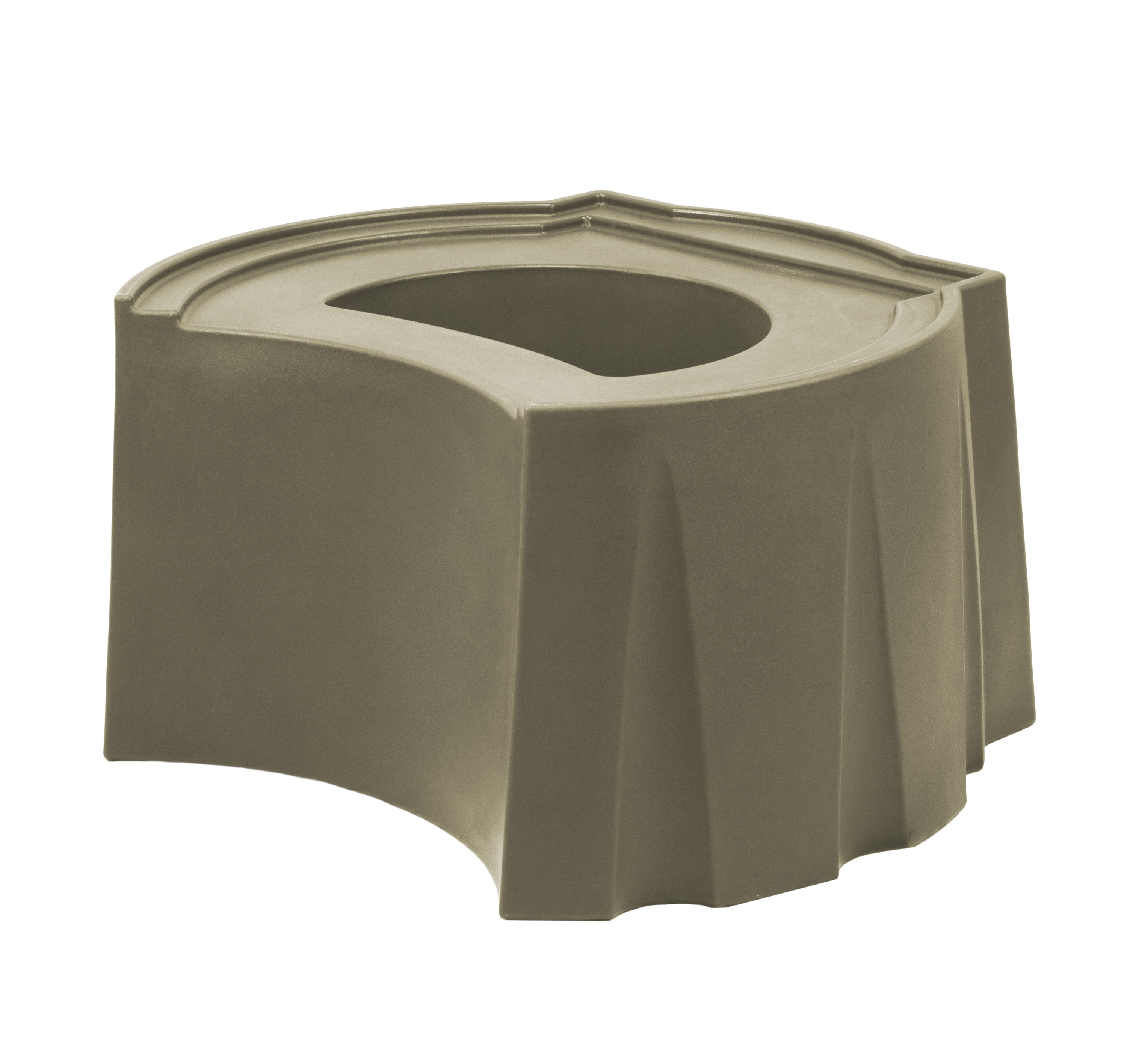 Good Ideas RW-UNI001-KHA 50-Gallon Brown Plastic Rain Barrel