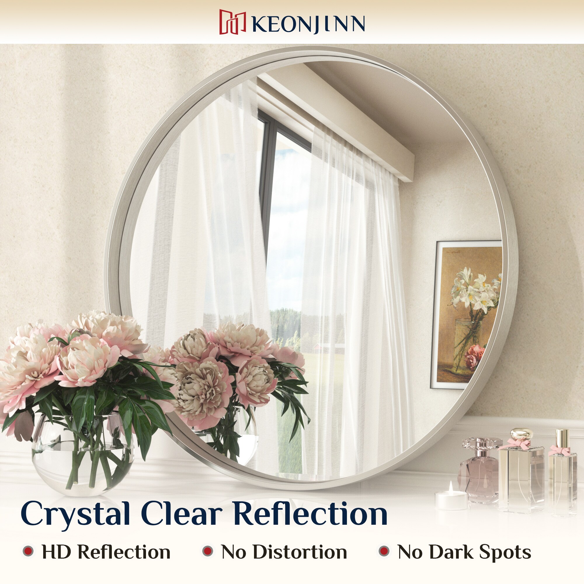 Keonjinn LW-JZ-YXJSK-R90SI Decor-Mirrors - View #6