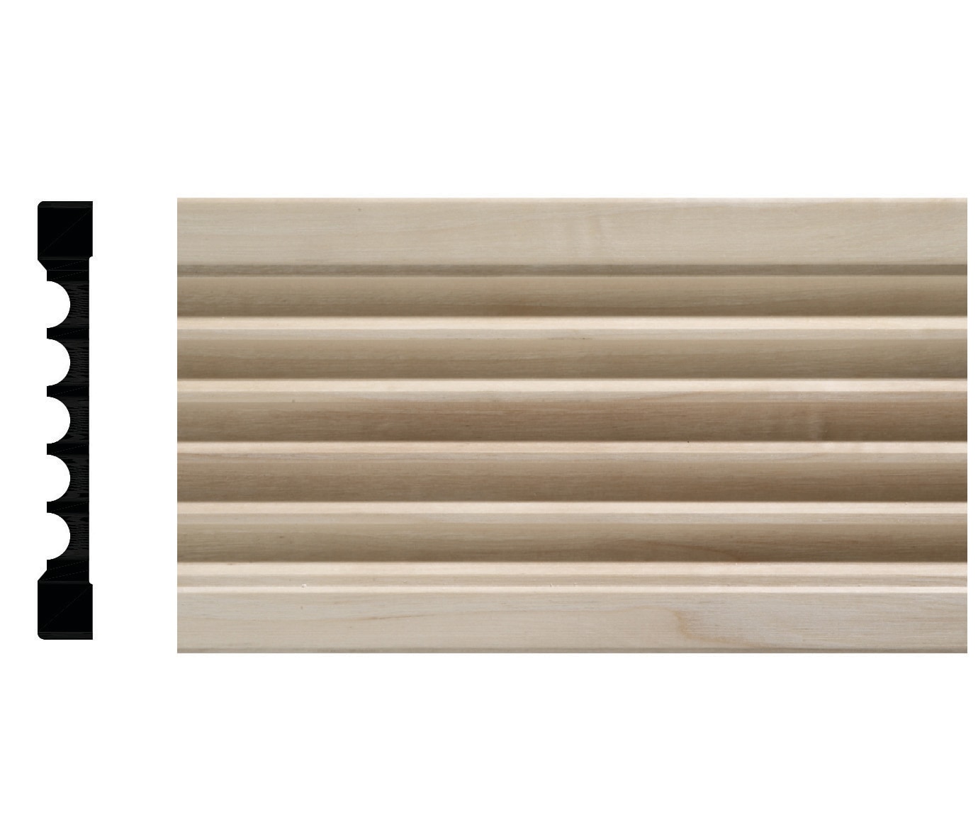 Ornamental Mouldings 1644-4FTWHW Window-Door-Casings - View #3