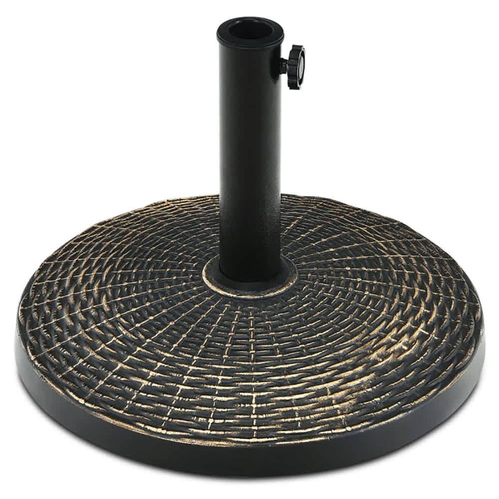 VERYKE - Umbrella Base 27 lbs Patio Market Umbrella Base Stand for Outdoor Patio Market Table Umb...