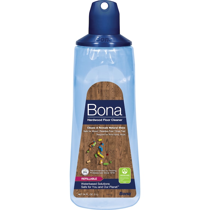 Bona 34 Fl Oz Liquid Floor Cleaner In, How To Use Bona Hardwood Floor Cleaner Spray
