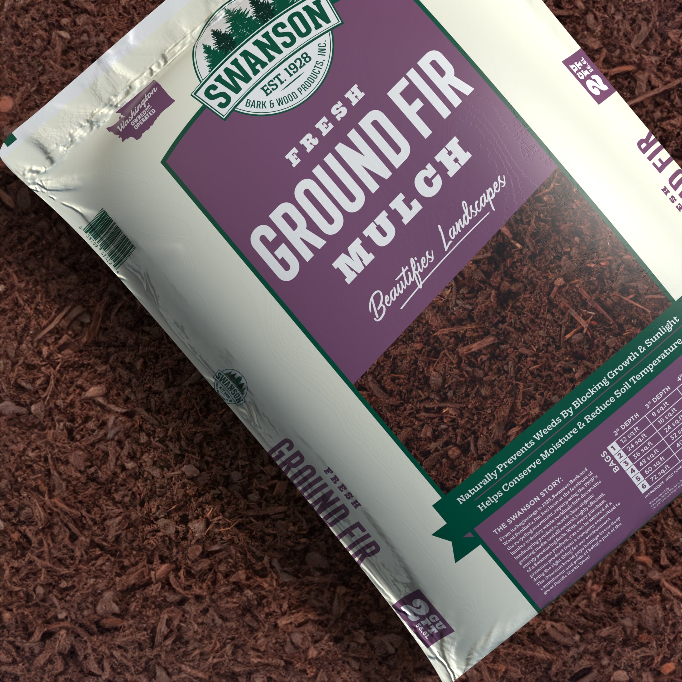 Swanson Bark & Wood Products 282007 Bagged-Mulch - View #15