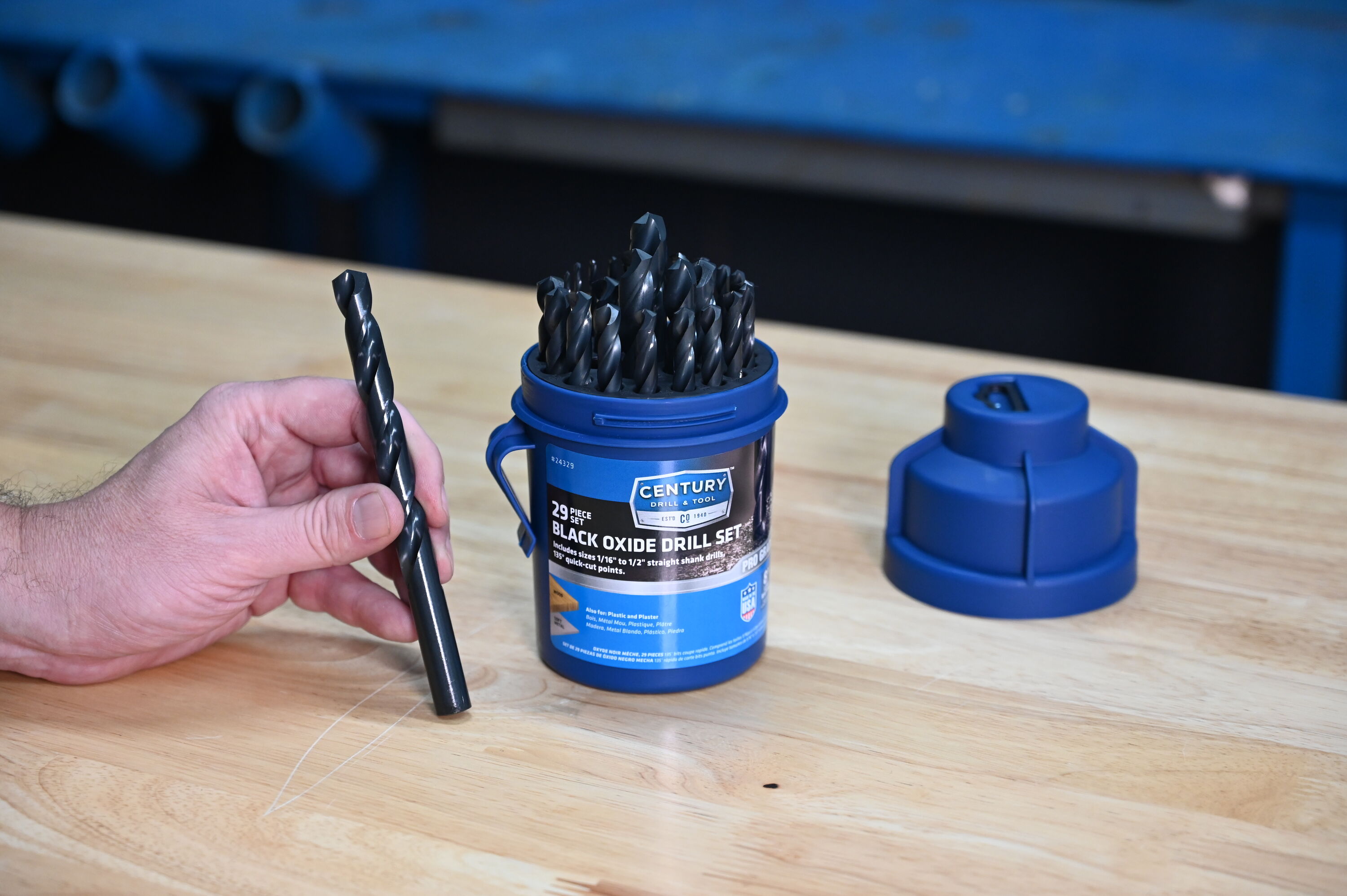 Century Drill & Tool 24329 Metal-Twist-Drill-Bits - View #6